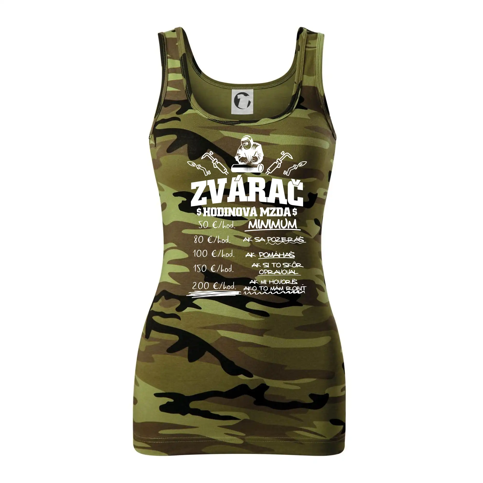 Hodinová mzda zvárač