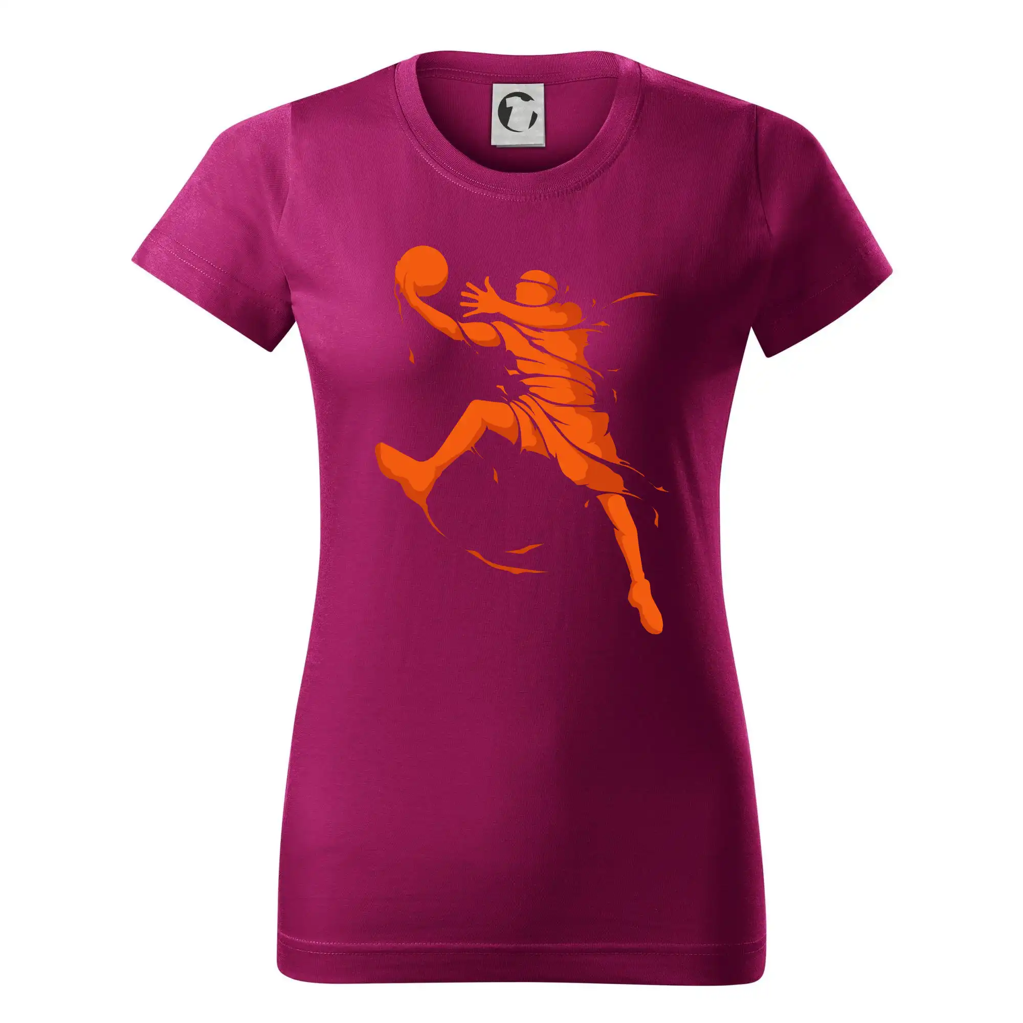 Basketball player splash