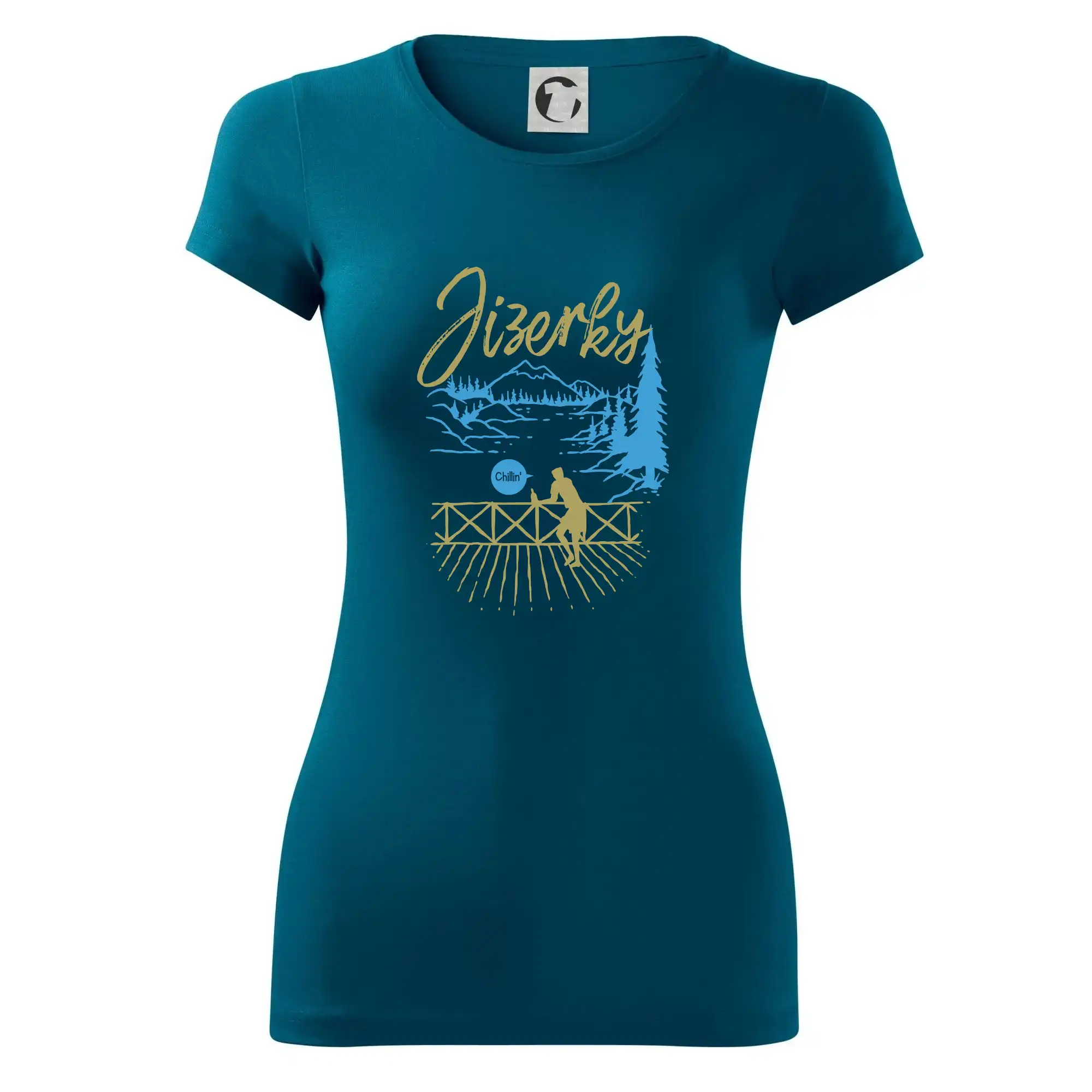 Jizerky - modrý les chill