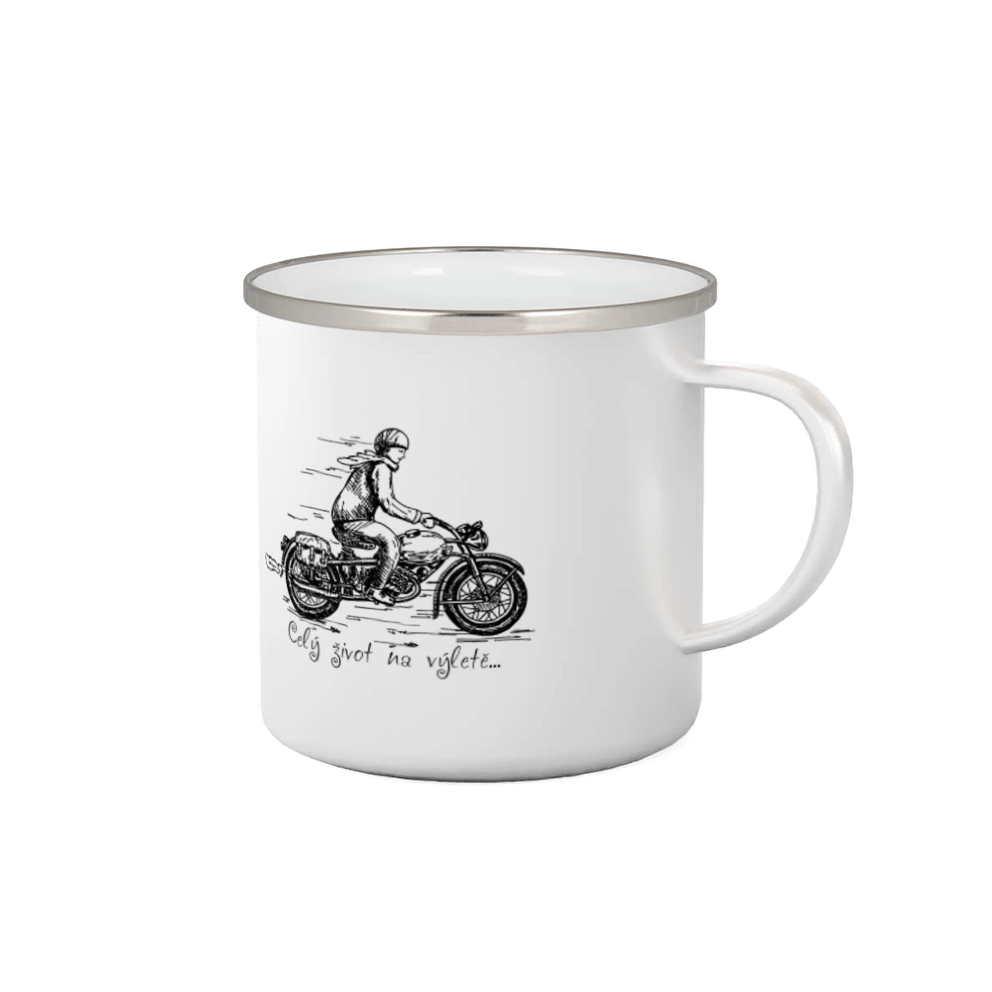Chopper triko - Celý život na výletě - motorka - Plecháčik