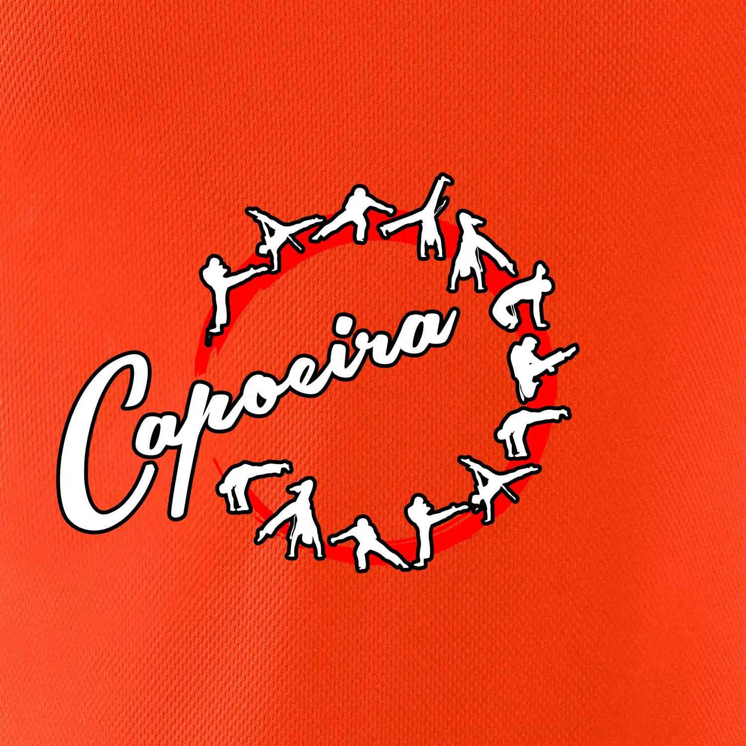 Capoeira cviky v kruhu