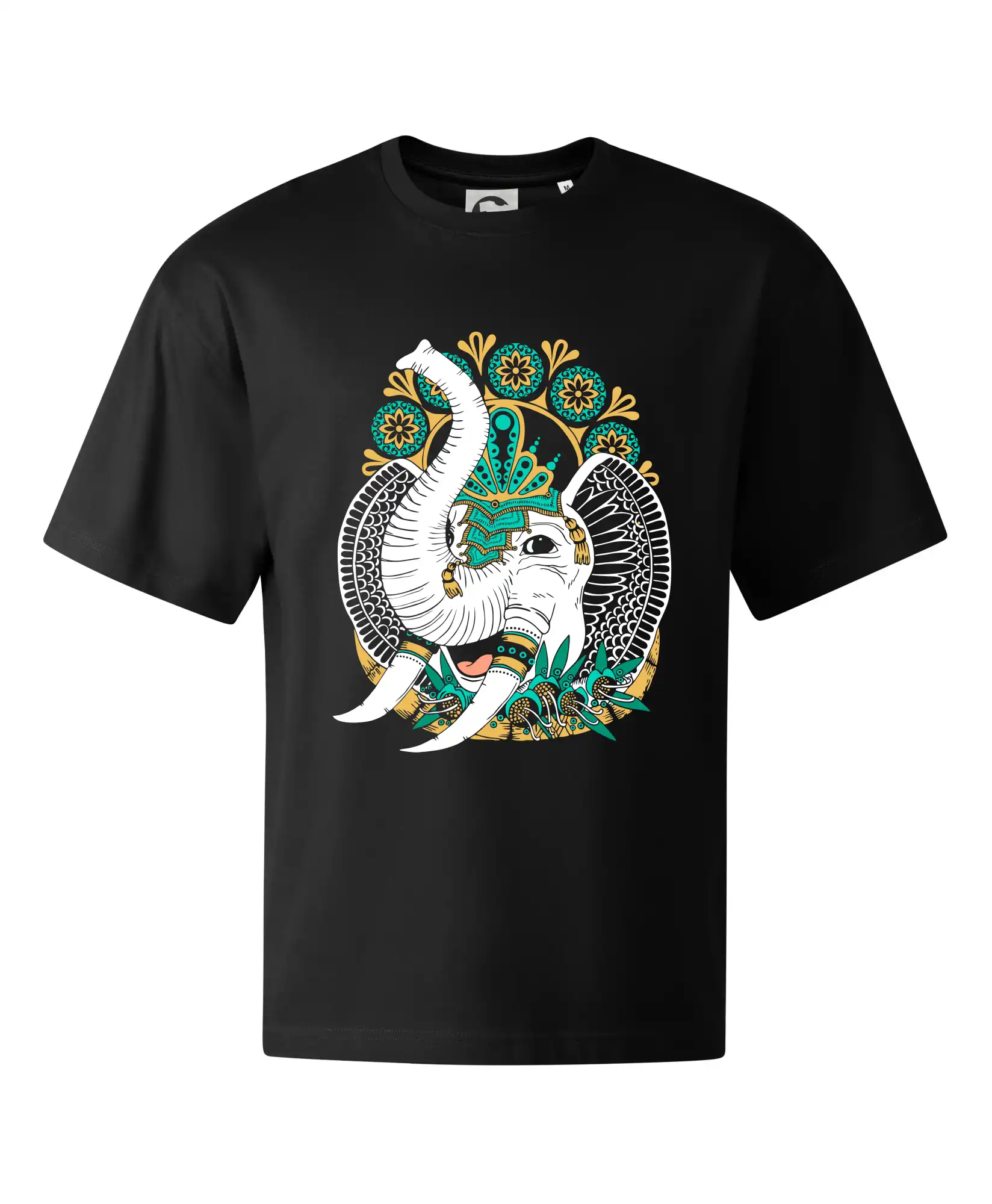 Tričká so zvieratami - Sloník pre šťastie (Pecka Design) - Stage unisex - OVERSIZE