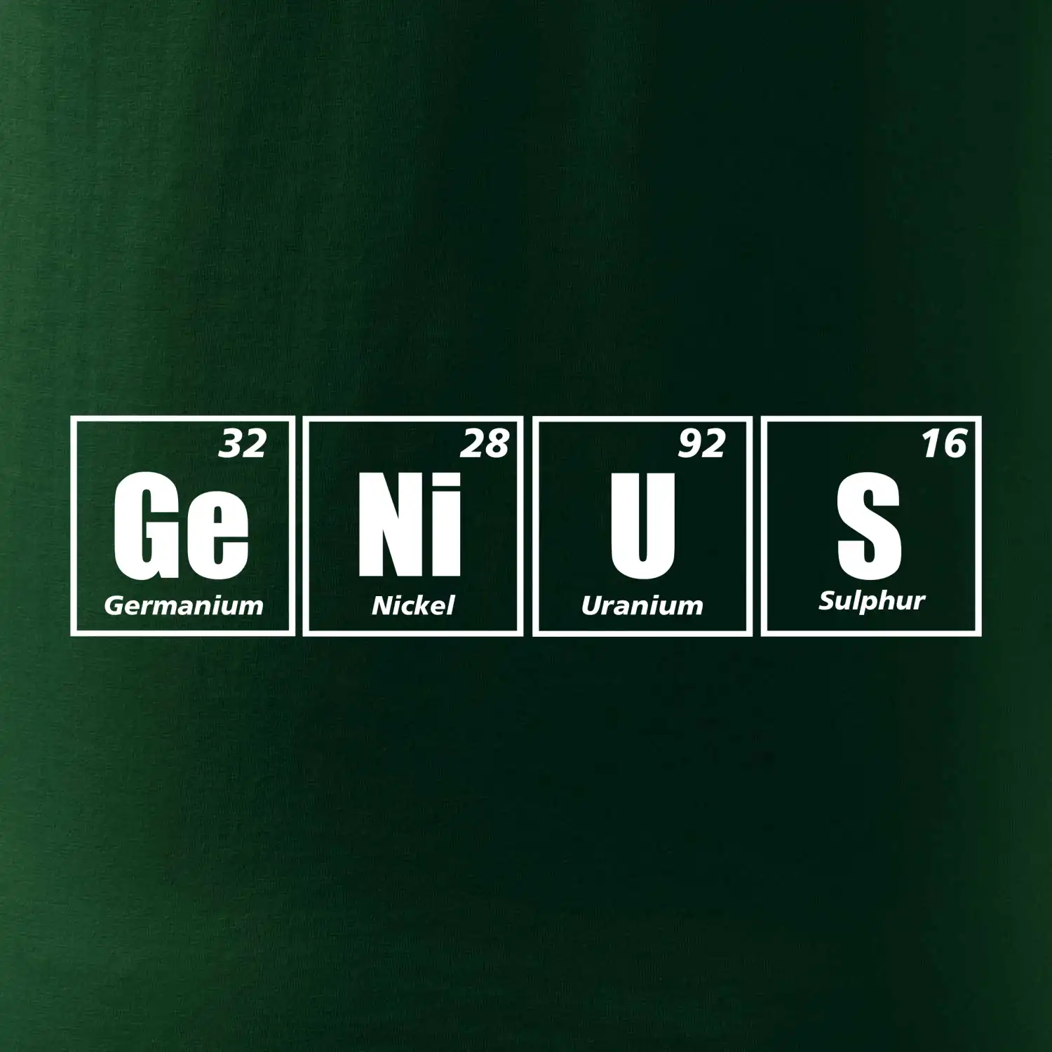 Genius - periodická tabulka