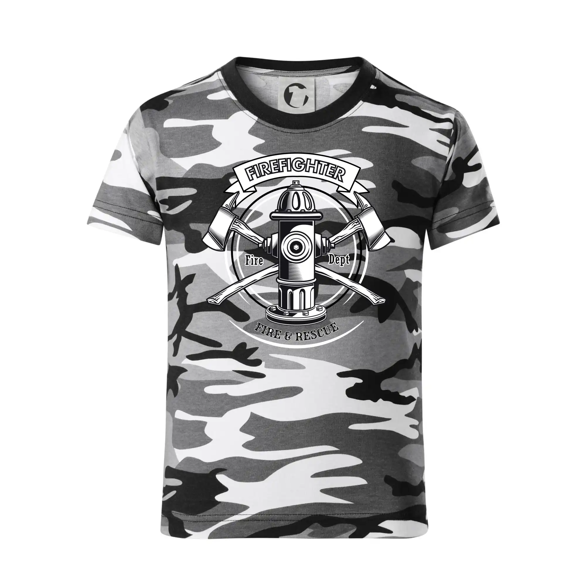 Firefighter logo Fire and rescue