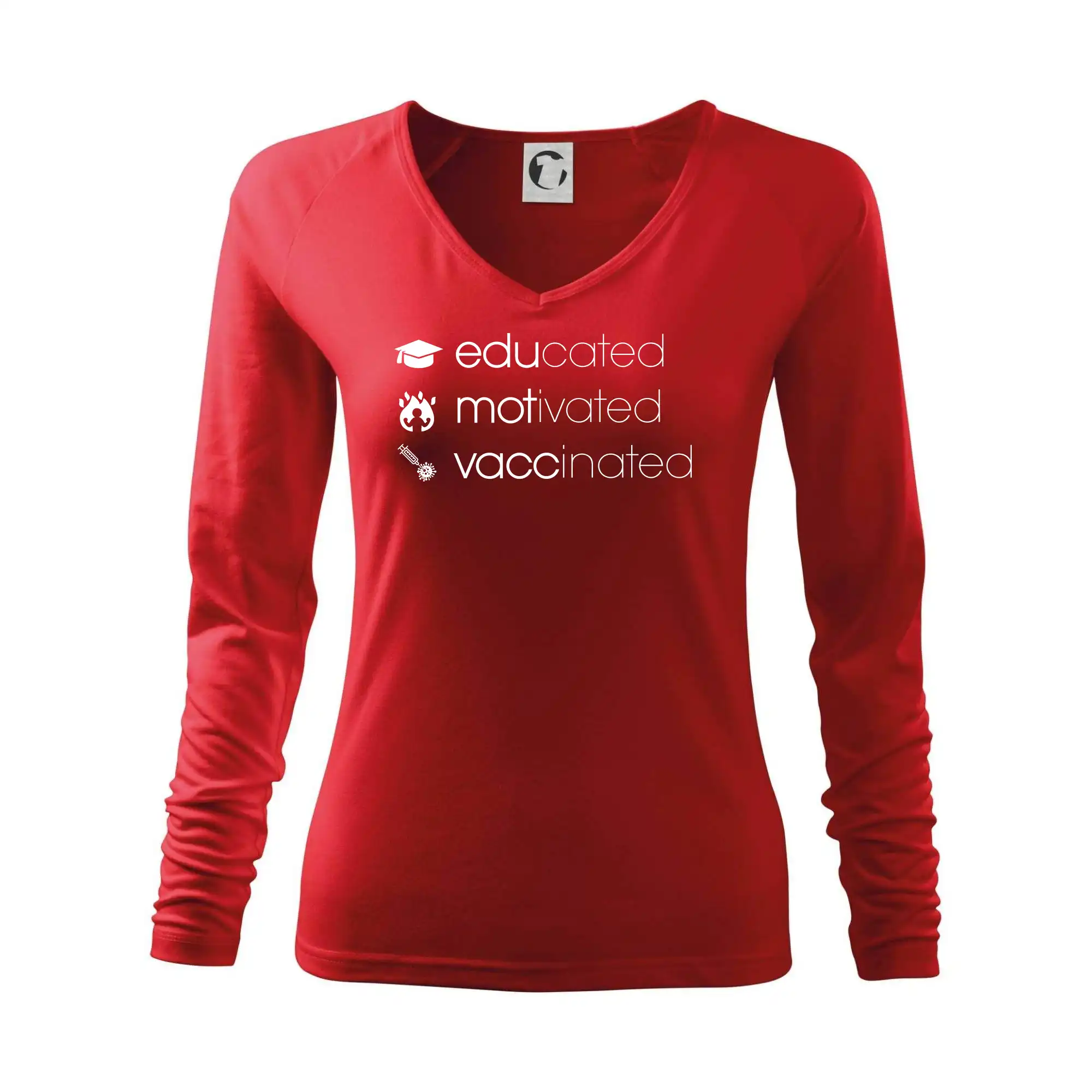 Educated motivated vaccinated