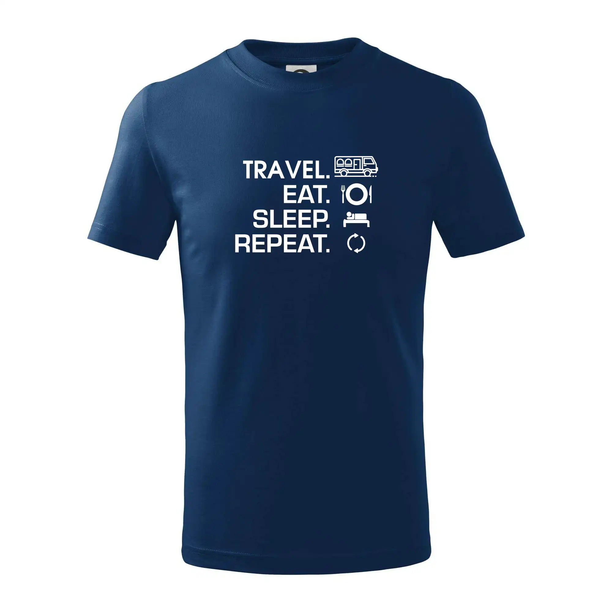 Eat sleep travel - Van