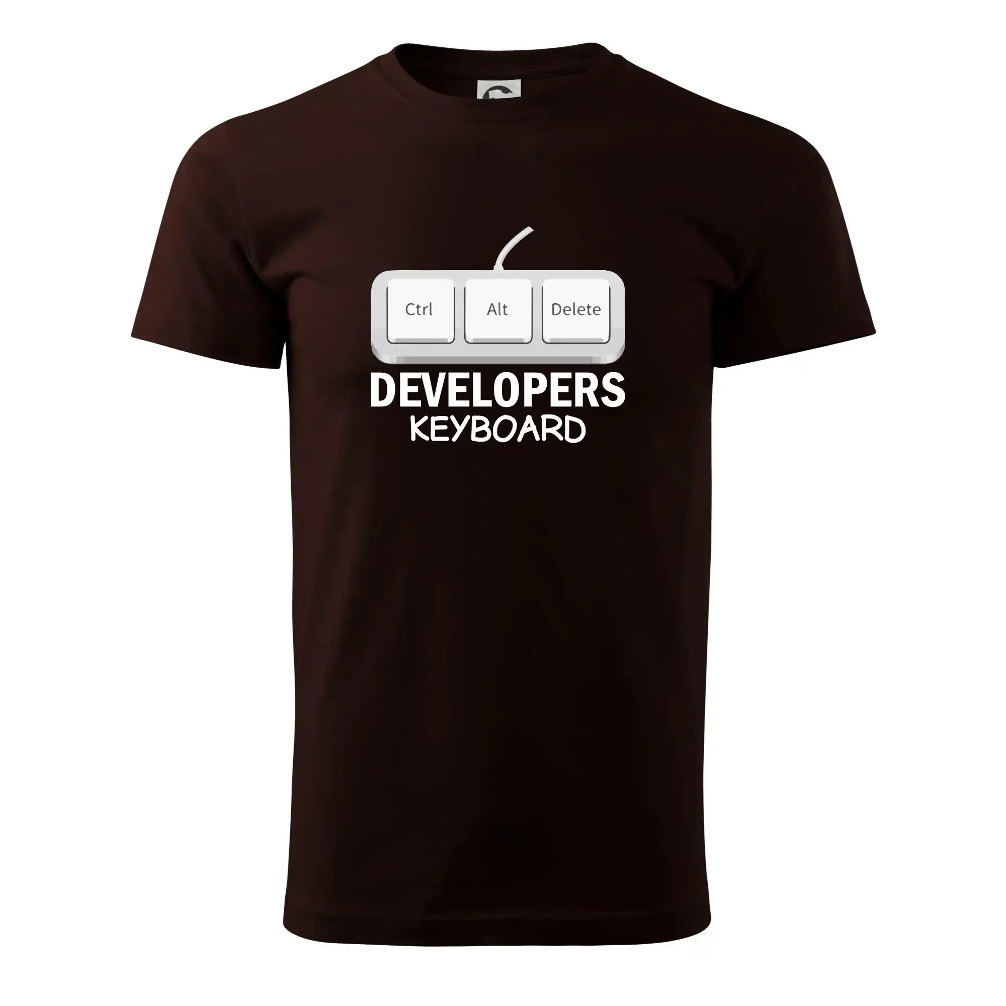 Tričká pre ajťákov - Developers keyboard - Pánske tričko nižšej gramáže