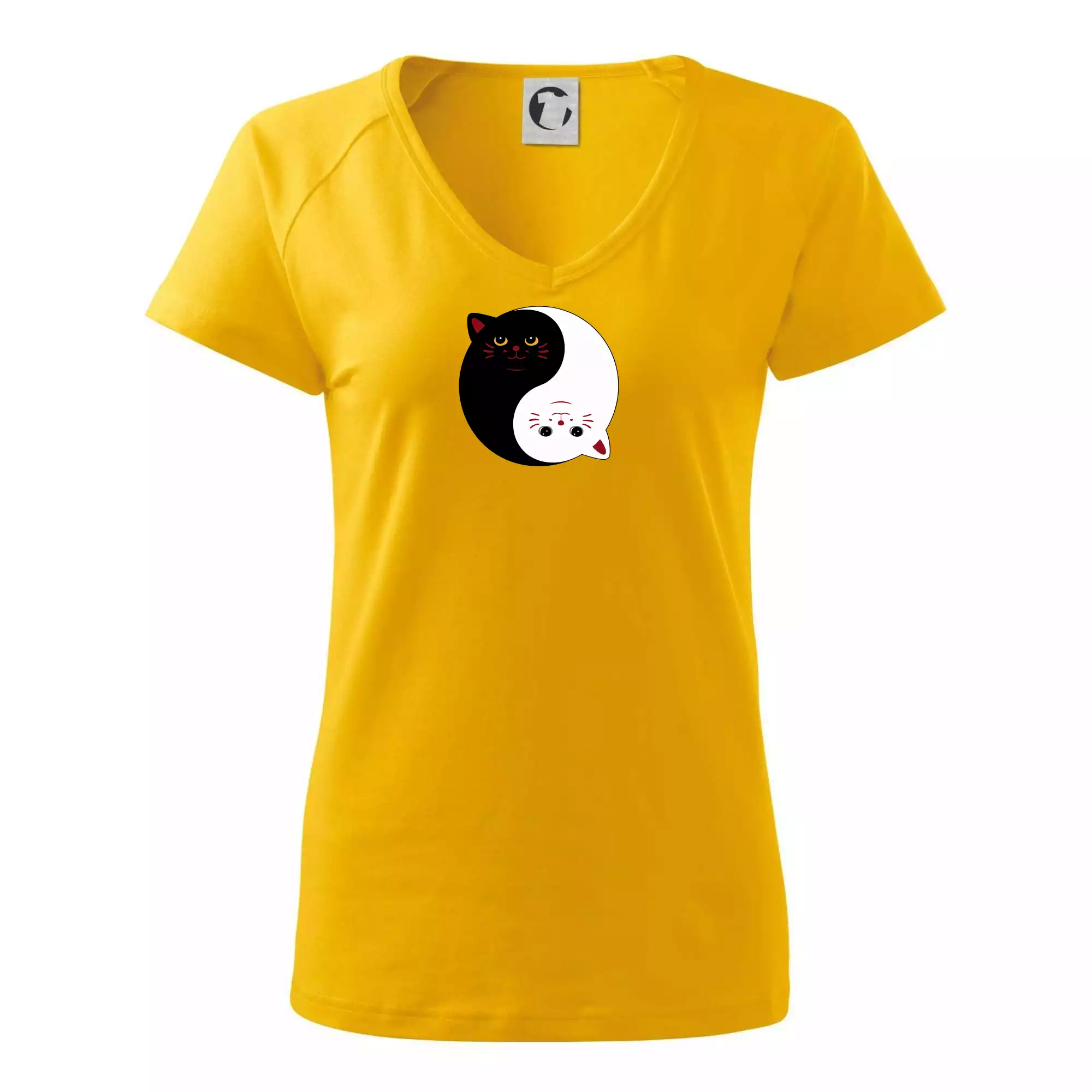 Kočky jin jang barevné