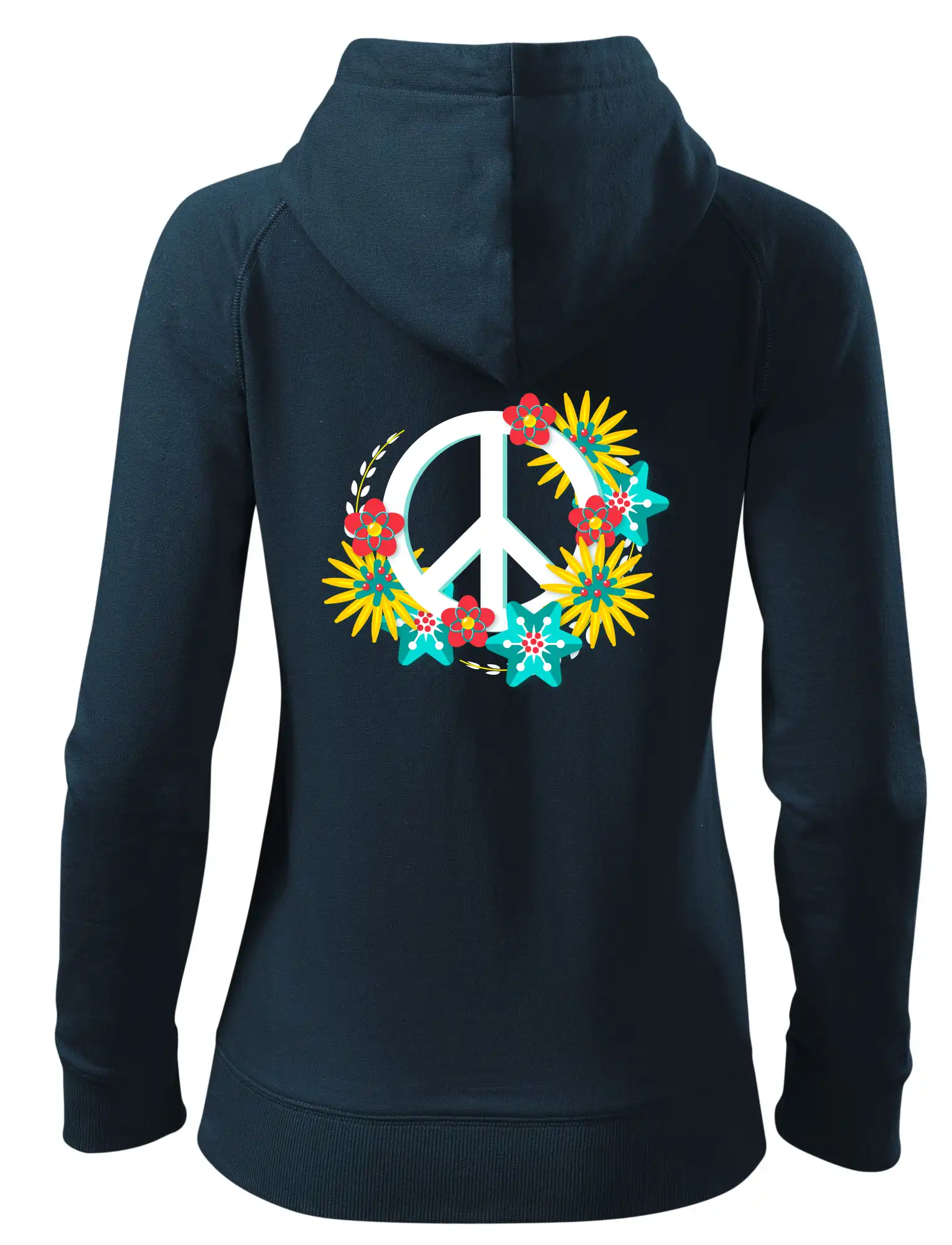 Peace symbol abstraktní