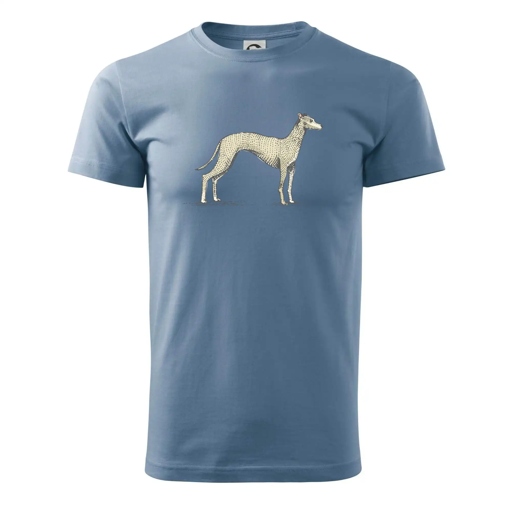 Ostatné psie plemená - Vintage Whippet - Pánske tričko nižšej gramáže
