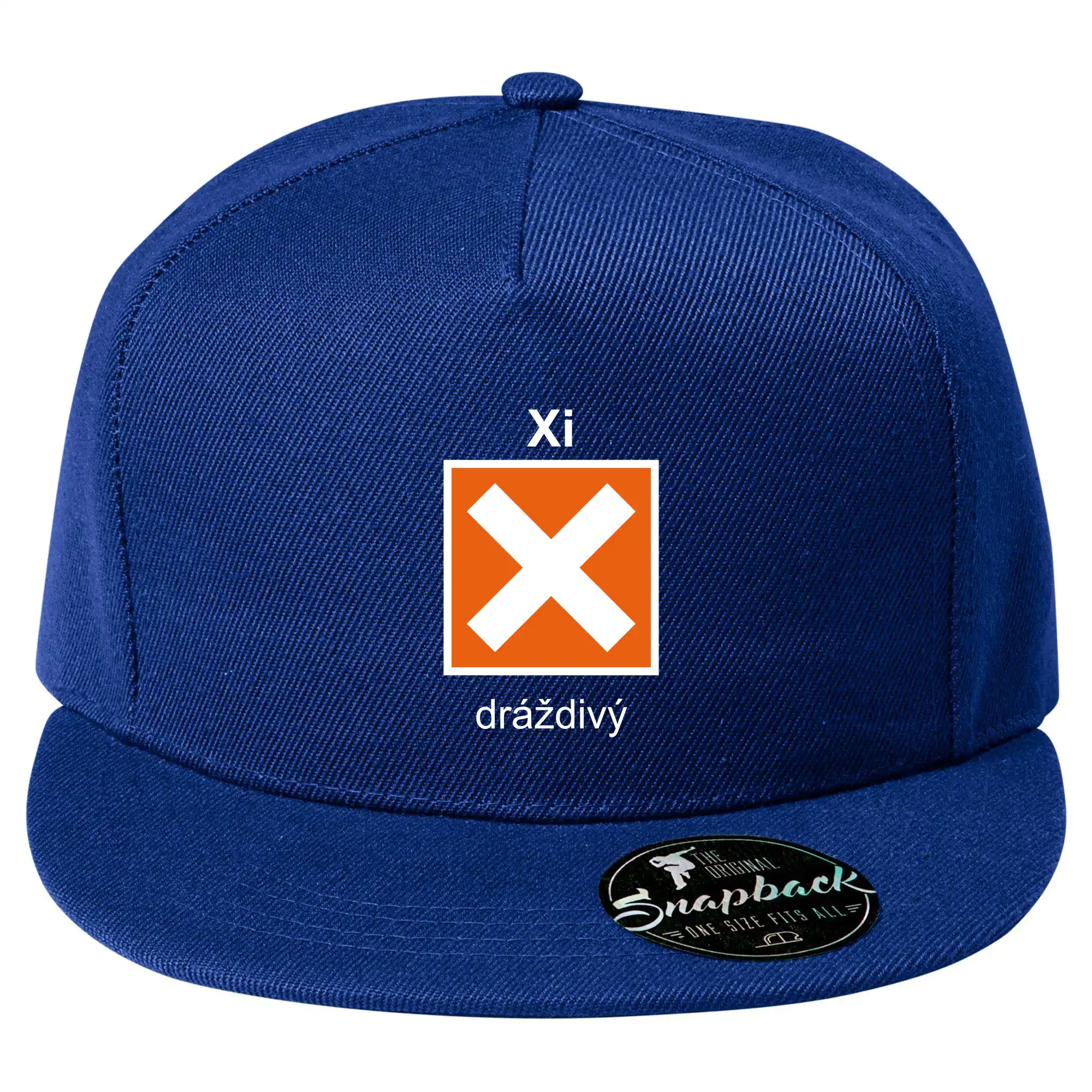 Xi Dráždivý - Výstražná tabulka na tričku