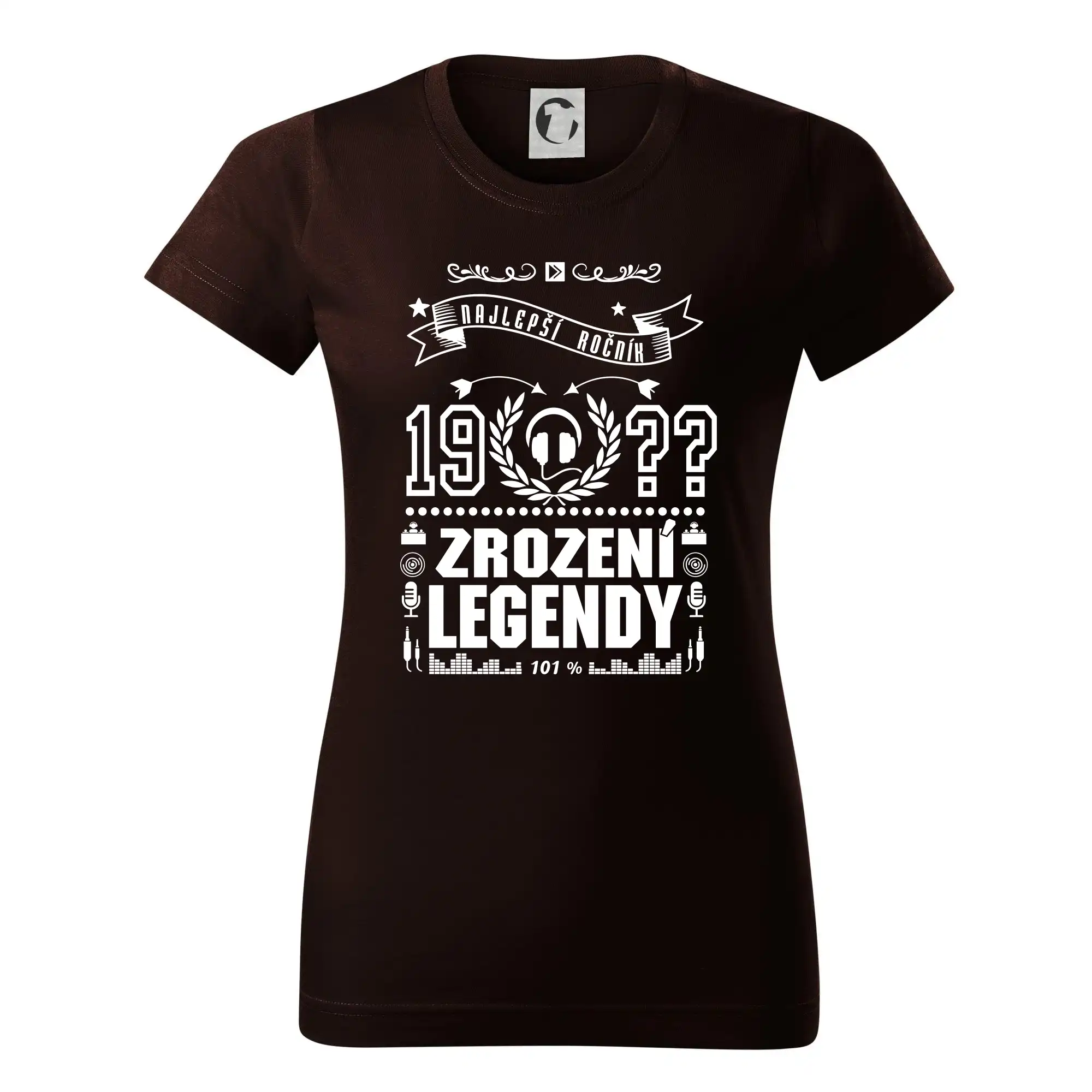 Trička Zrodenie legendy - Zrodenie legendy pre DJ - Dámske tričko basic - ľahko voľnejšie a dlhšie