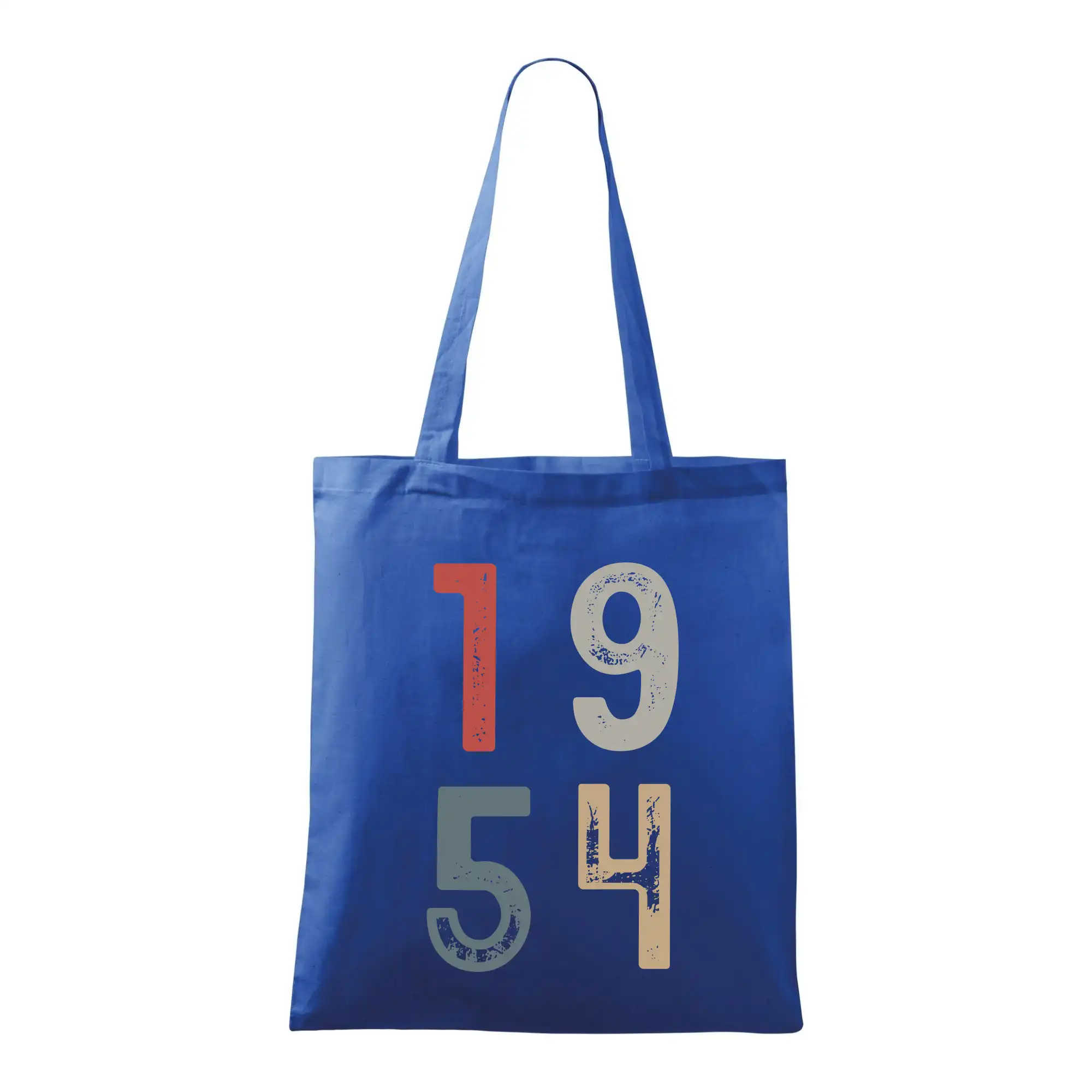 Tričká k narodeninám - Vintage číslica 1954 - Taška bavlnená