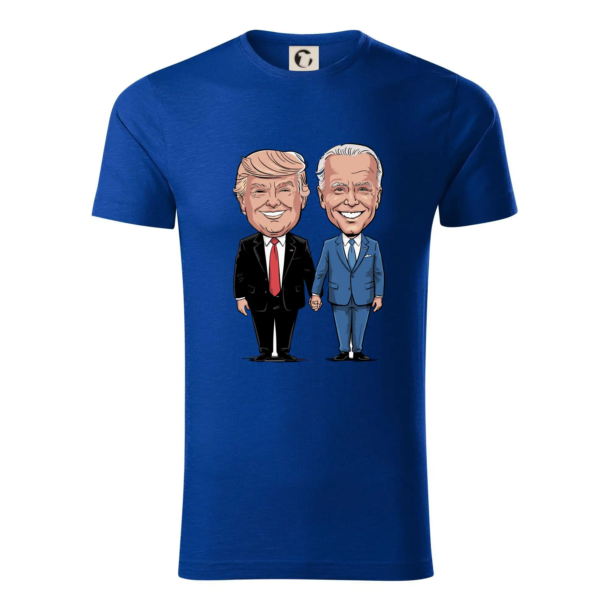 Politické tričká - Trump a Biden - veľký kamaráti - Tričko z organickej bavlny