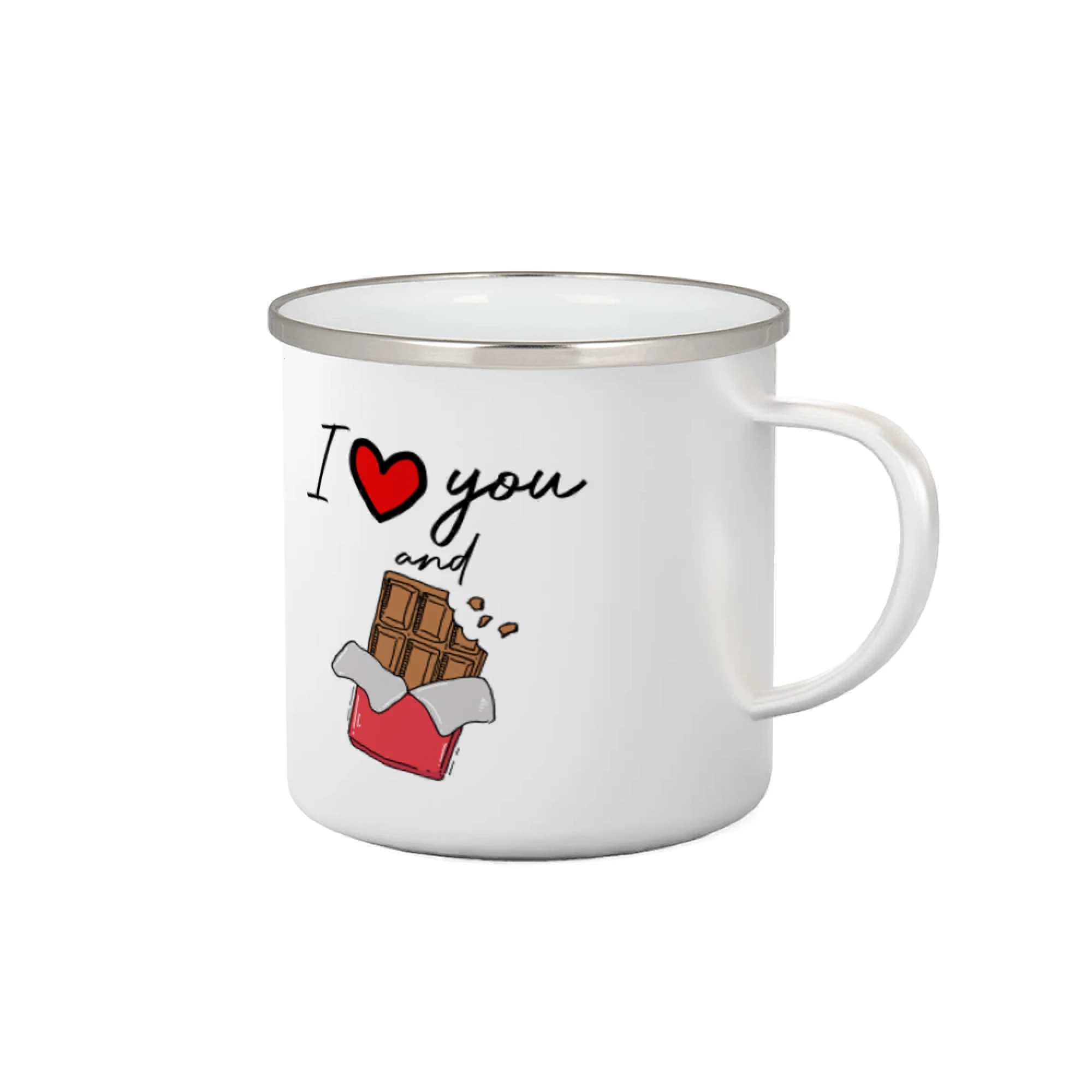 I love you and chocolate - Plecháčik