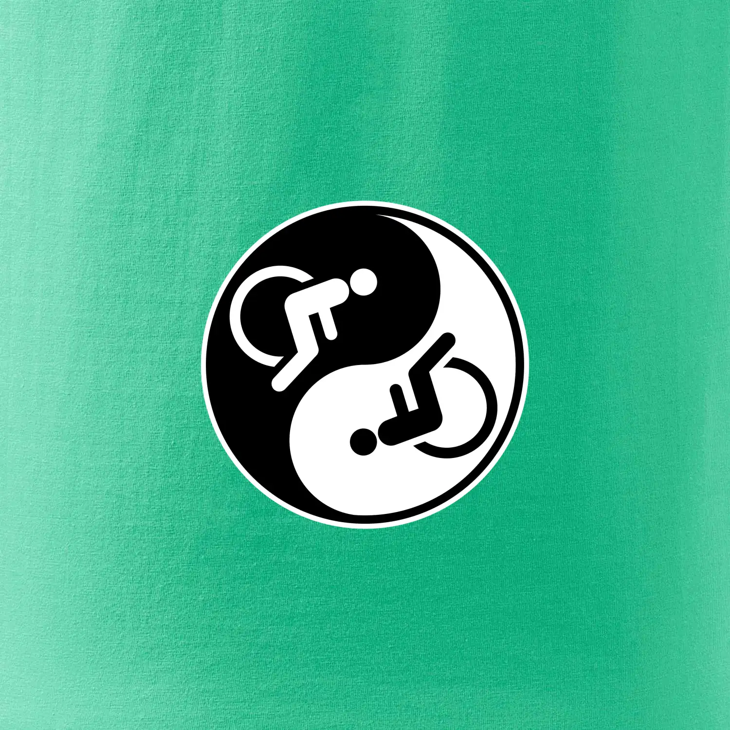 Jin jang vozíčkář