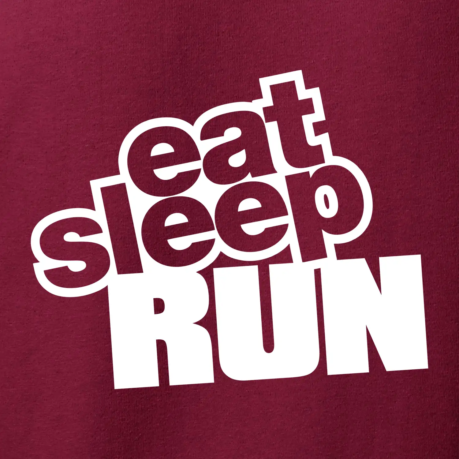 Eat sleep run velké
