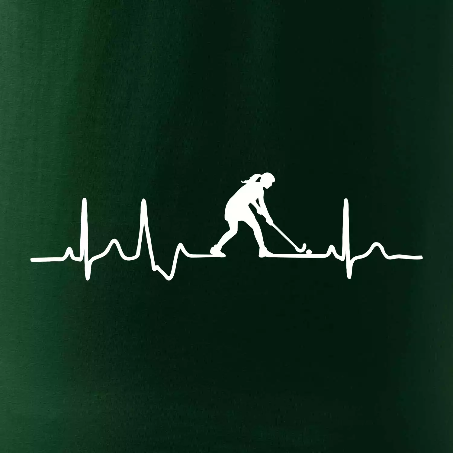 Pozemní hokej ekg - hráčka