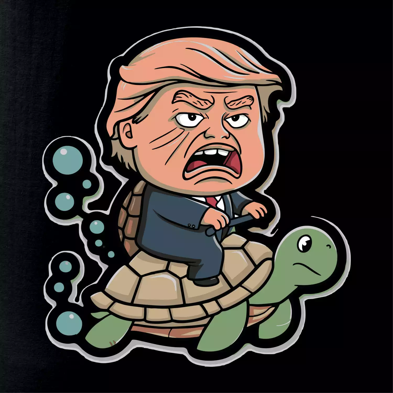 Trump a želva