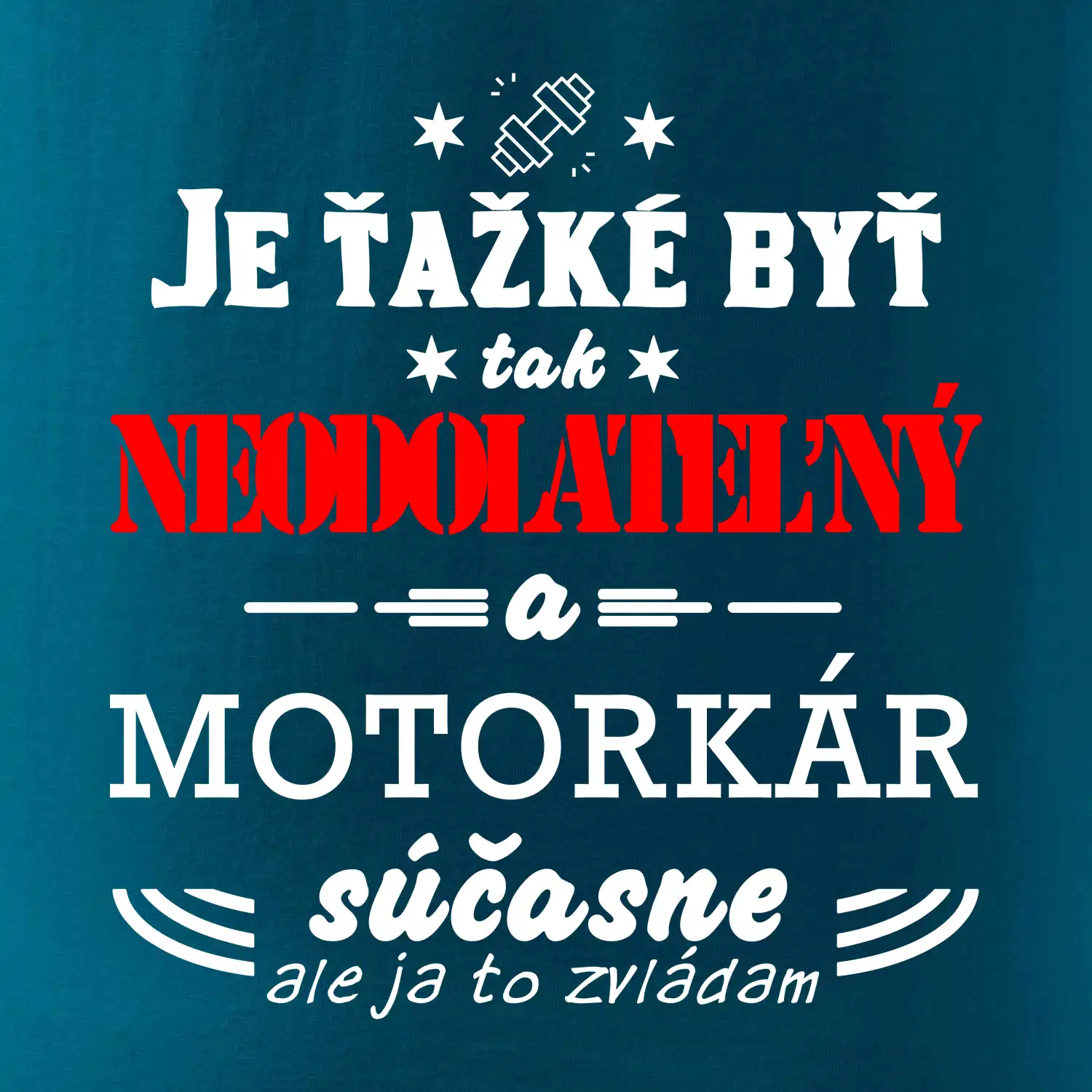 Neodolateľný motorkár