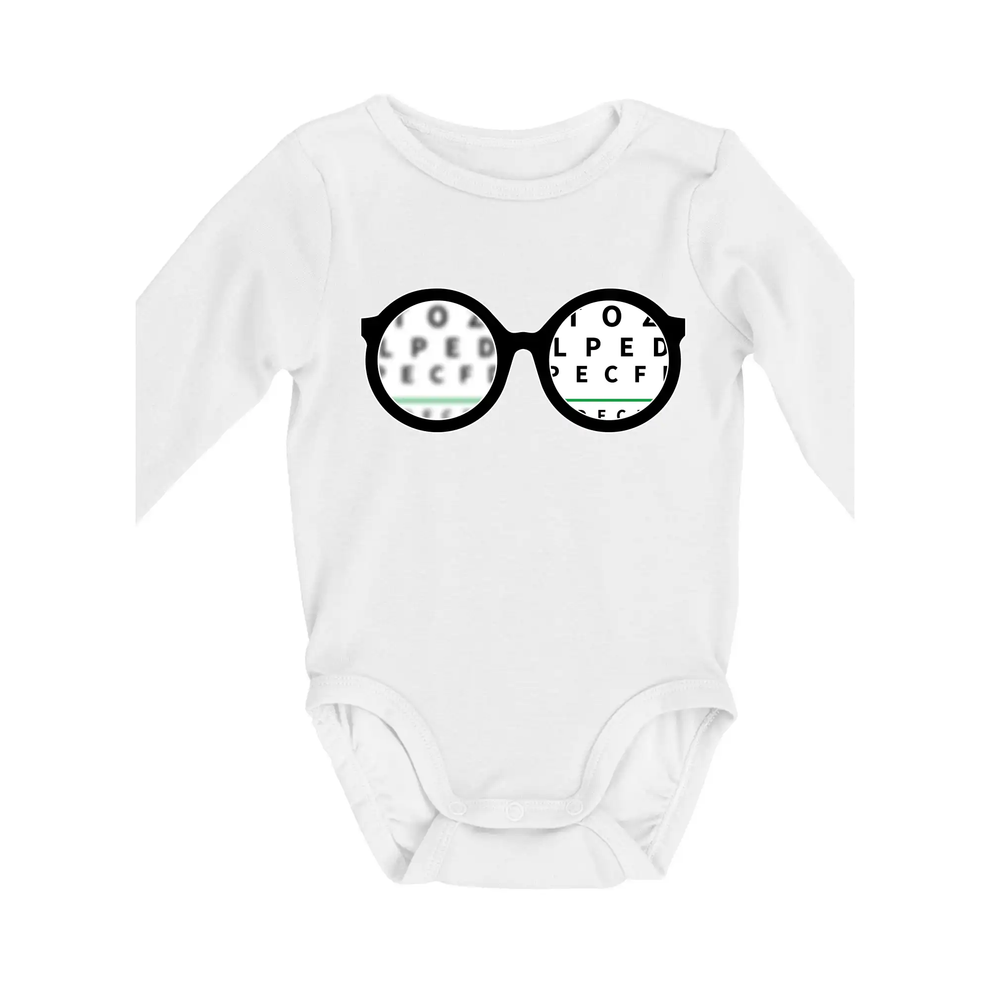 Okuliare optika - Body dojčenské s dlhým rukávom