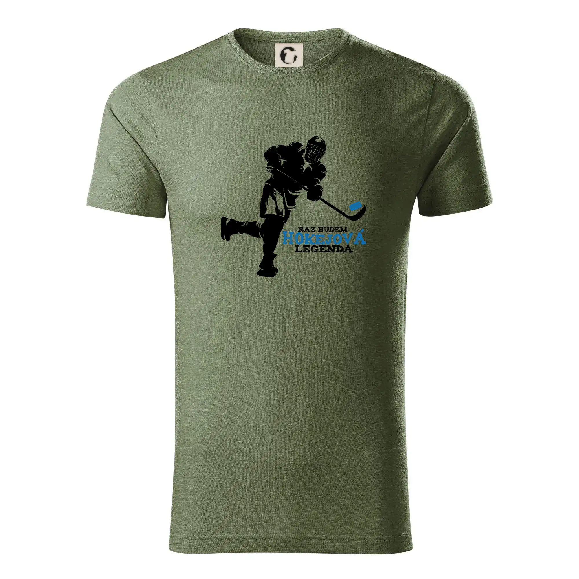 Hokejová trička - Raz budem hokejová legenda - Tričko z organickej bavlny