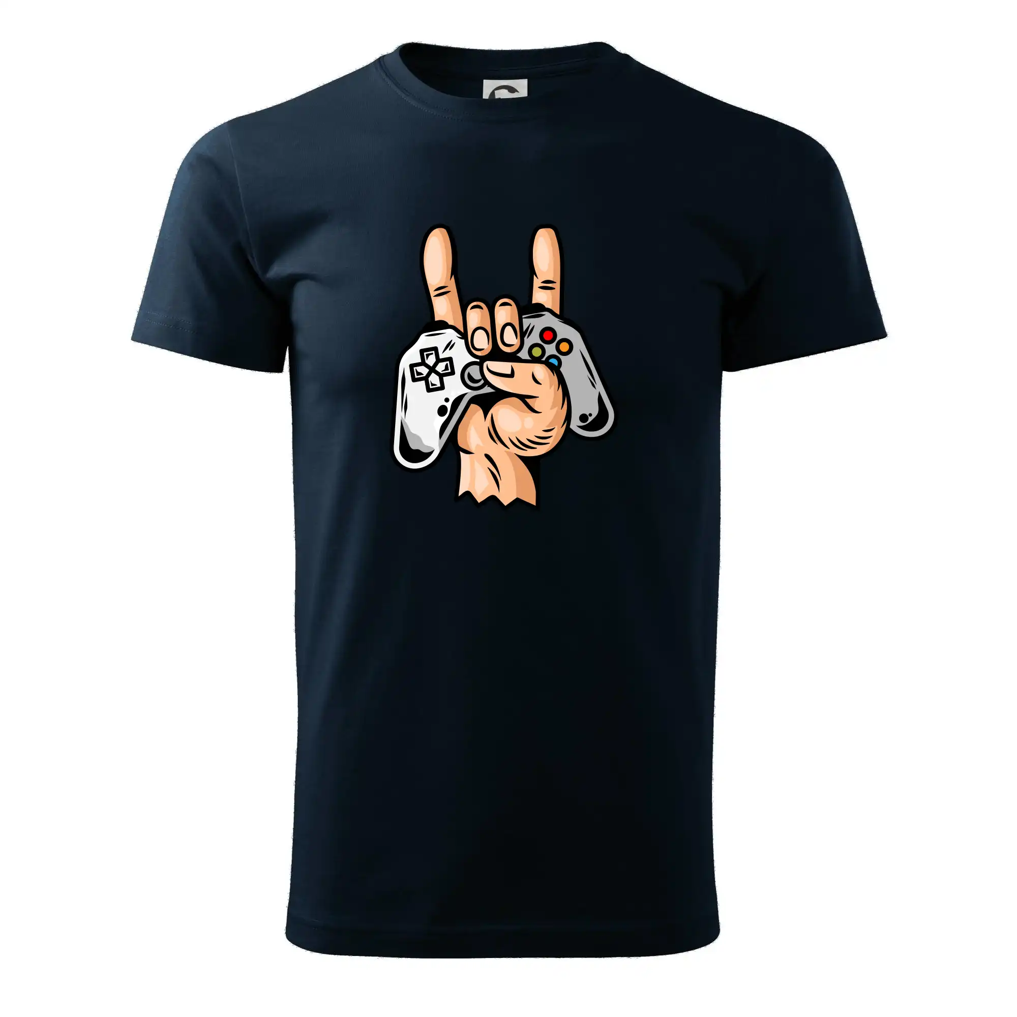 Tričká pre ajťákov - Gamer - gamepad paroháč - Tričko extra veľké  (5-8XL)