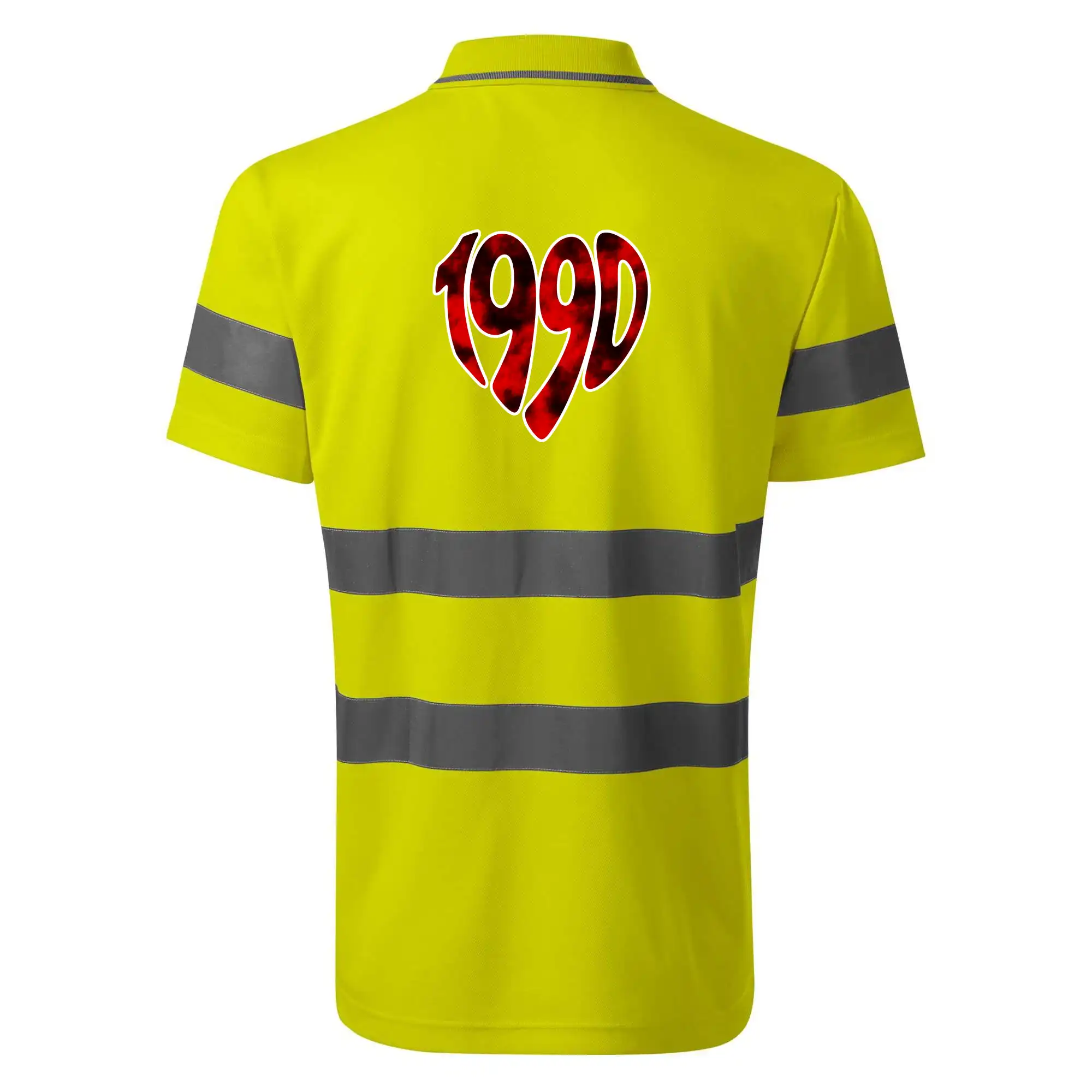 Trička s ročníkom 1990 - 1990 v srdci - HV Runway 2V9 - Reflexné polokošeľa