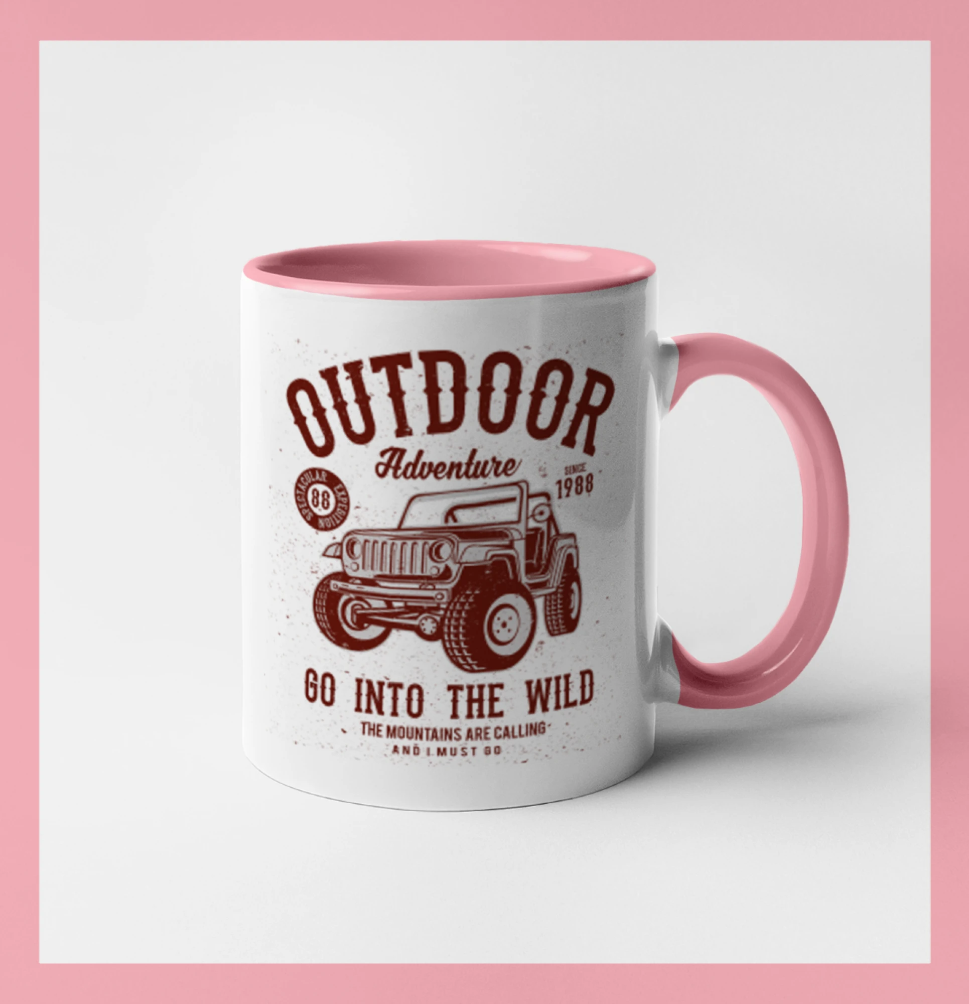 Auto tričká - Outdoor Adventure 2 - Hrnček 