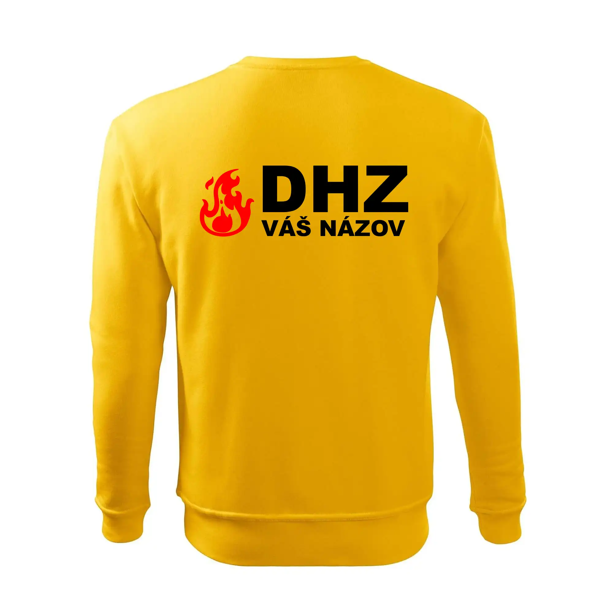 DHZ (oheň, firesport, názov sboru - vlastný nápis)