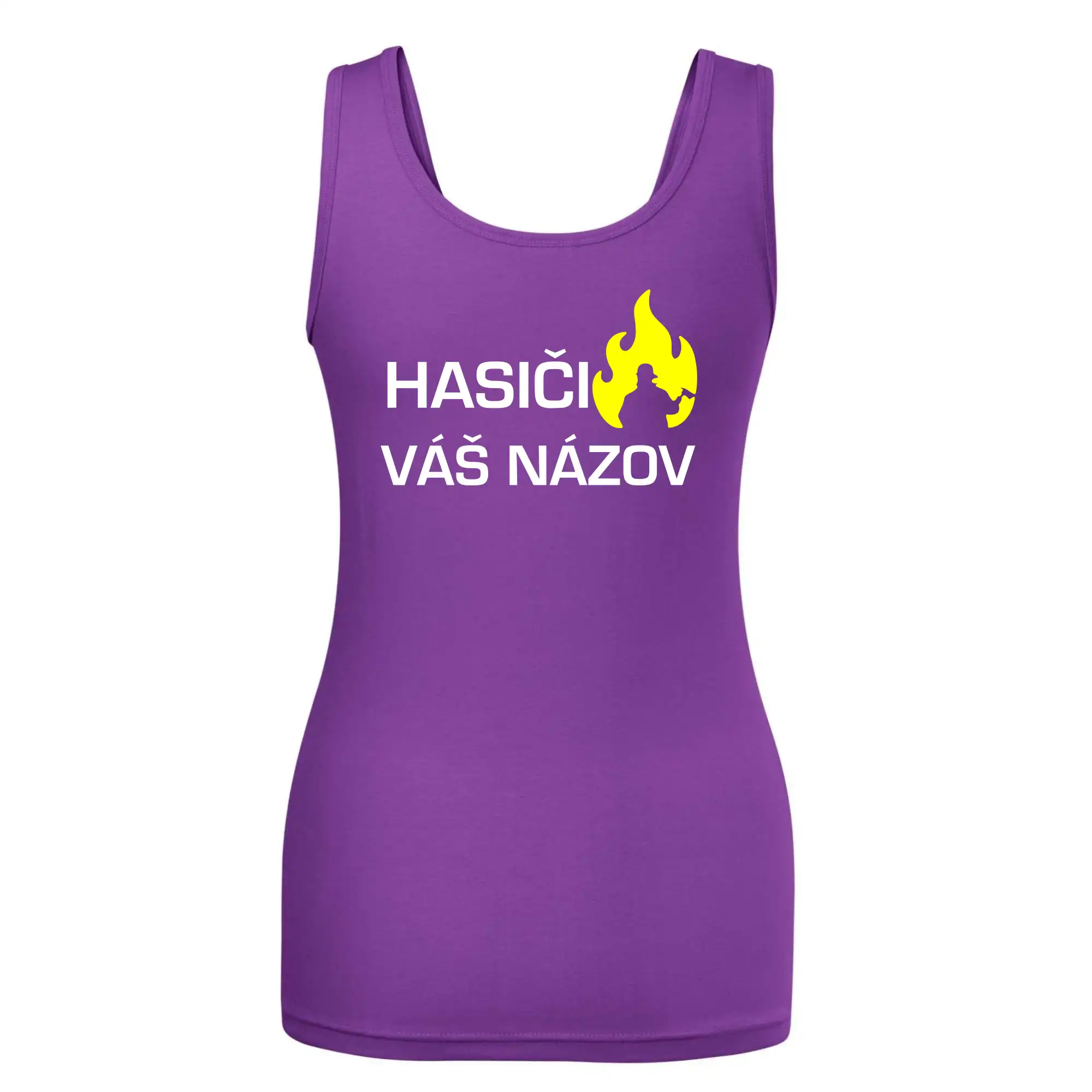 Hasiči - Váš názov - FLUO + Reflexná potlač