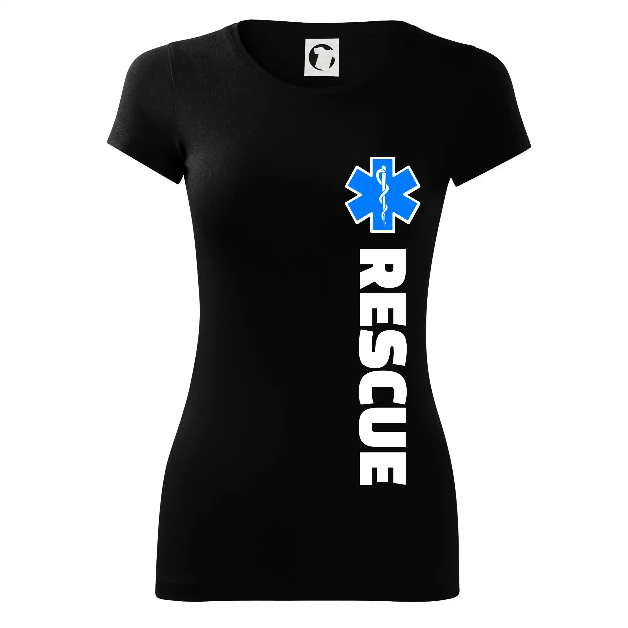 Tričká a mikiny pre záchranárov a lekárov - Kvalitné oblečenie pre zdravotníkov - Rescue - pre záchranárov - Dámske tričko Glance - Priliehavejší strih