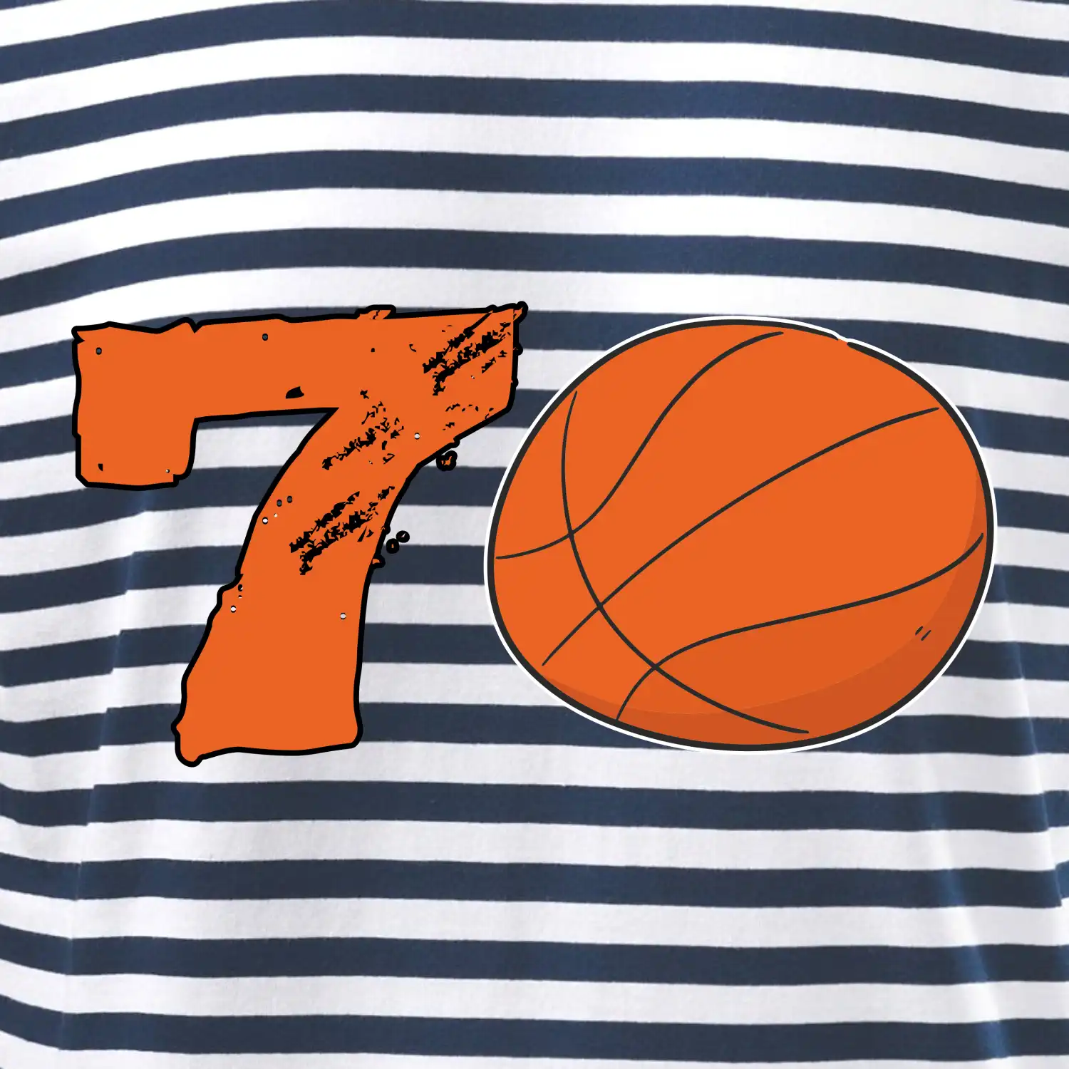 Basketball kulaté narozeniny 70