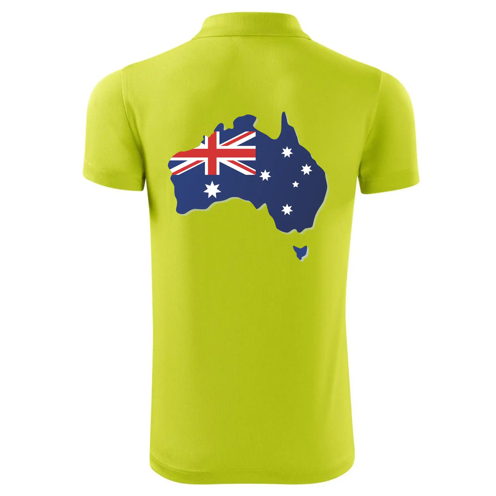 Austrálie - vlajka mapa