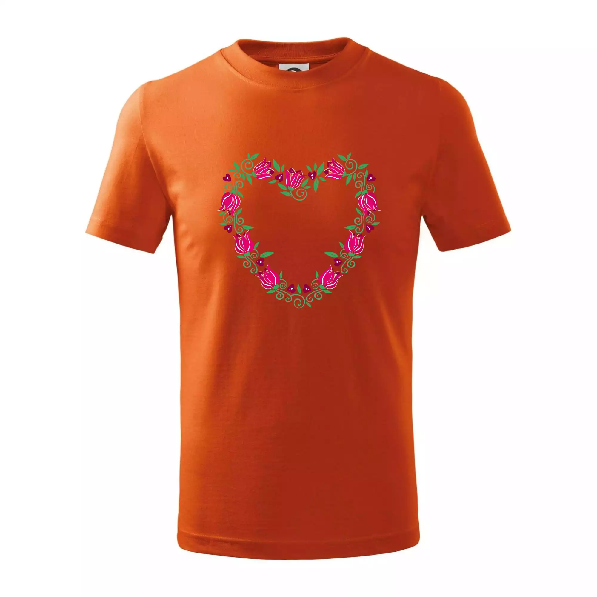Červené tulipánové srdiečko (Pecka design)