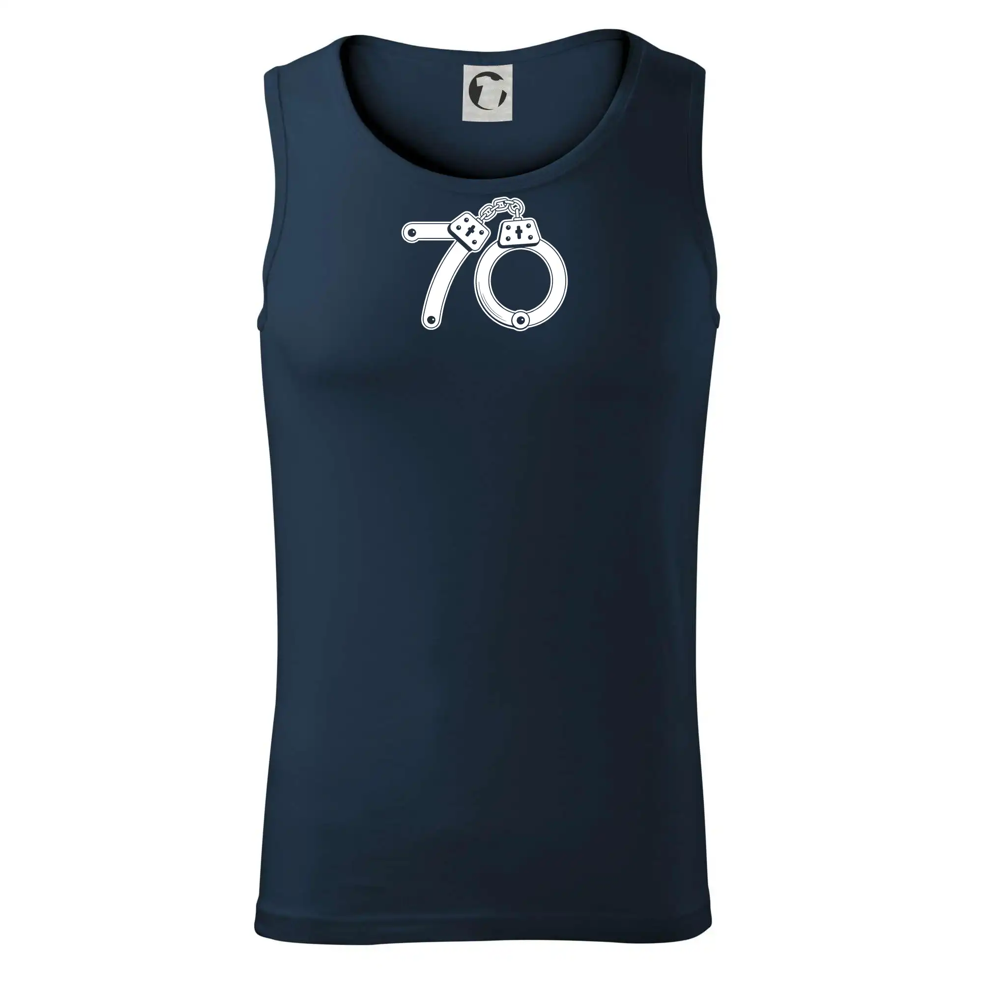 Narozeninové tričko pro policajta - pouta 70