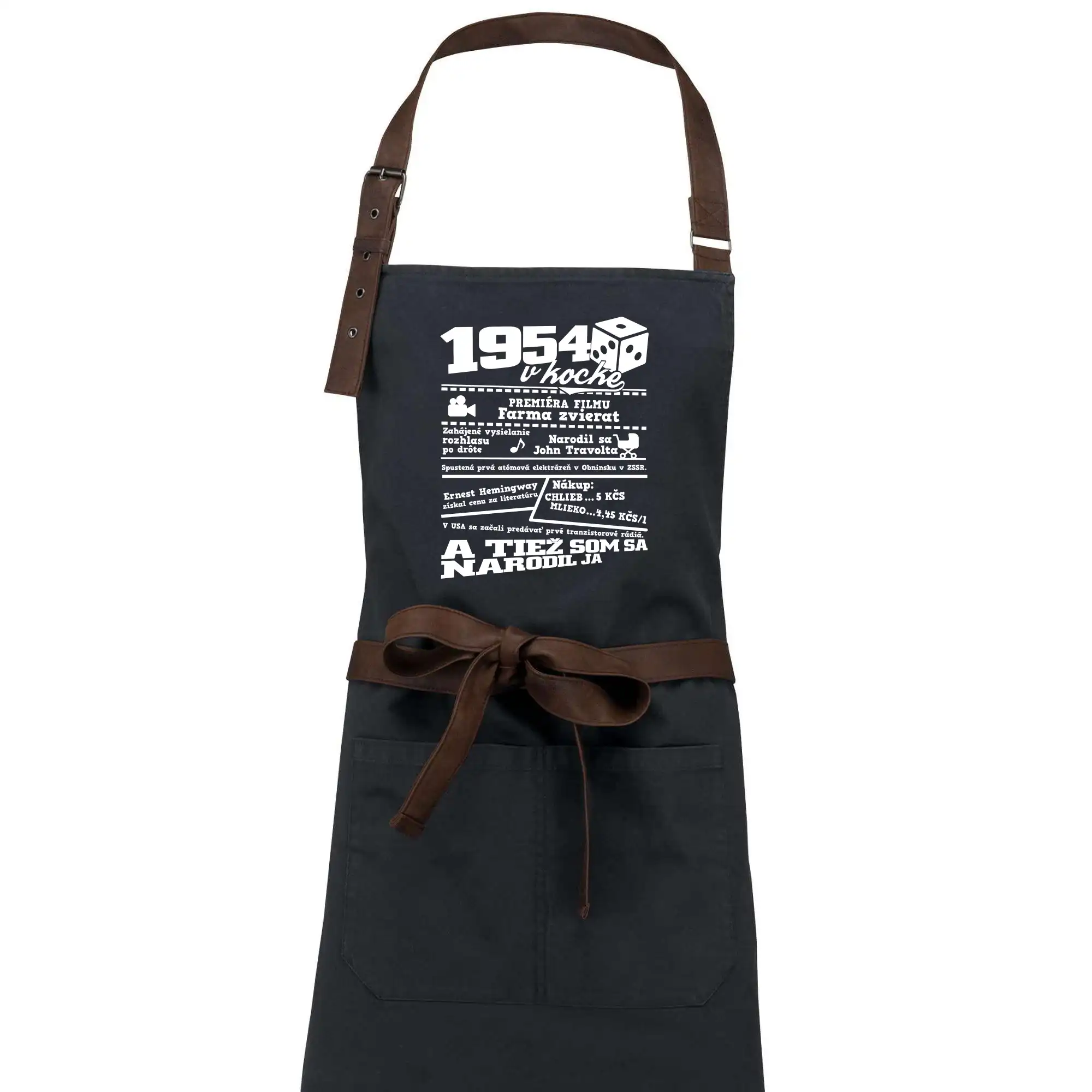 Narodeninové tričko 1954 - 1954 v kocke - Zástera Vintage