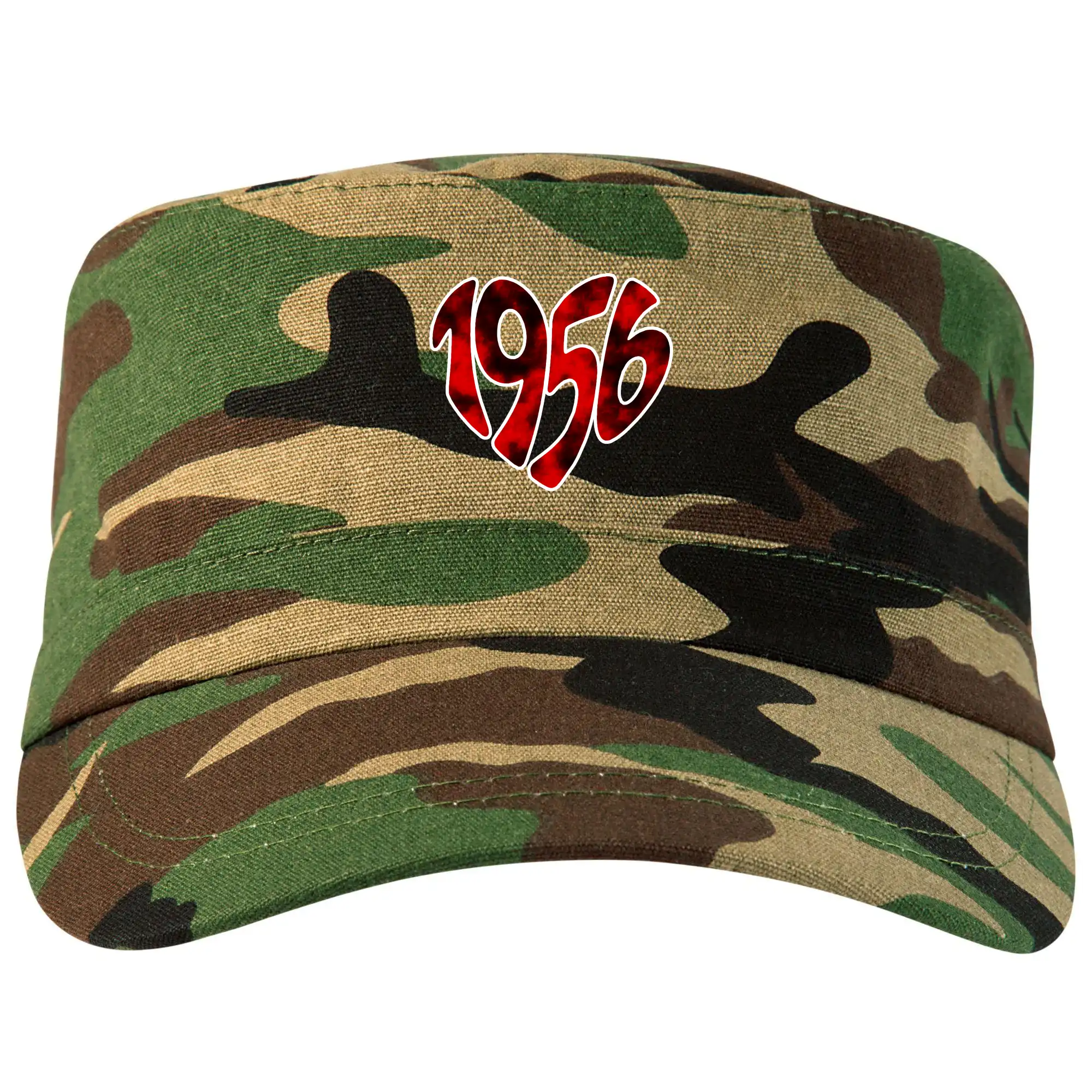 Trička s ročníkom 1956 - 1956 v srdci - Šiltovka CAMO
