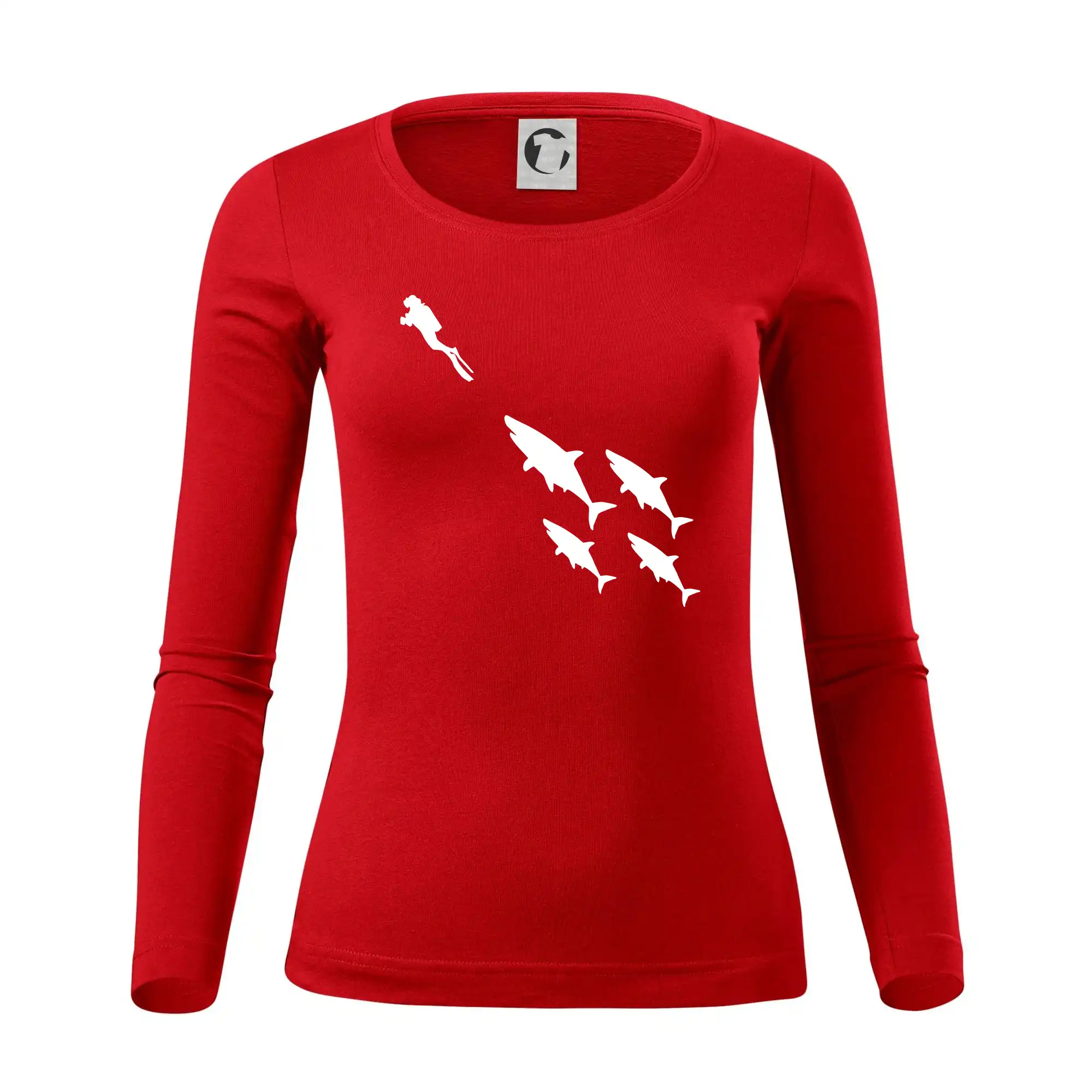 Potápač žraloky Potápač žraloky