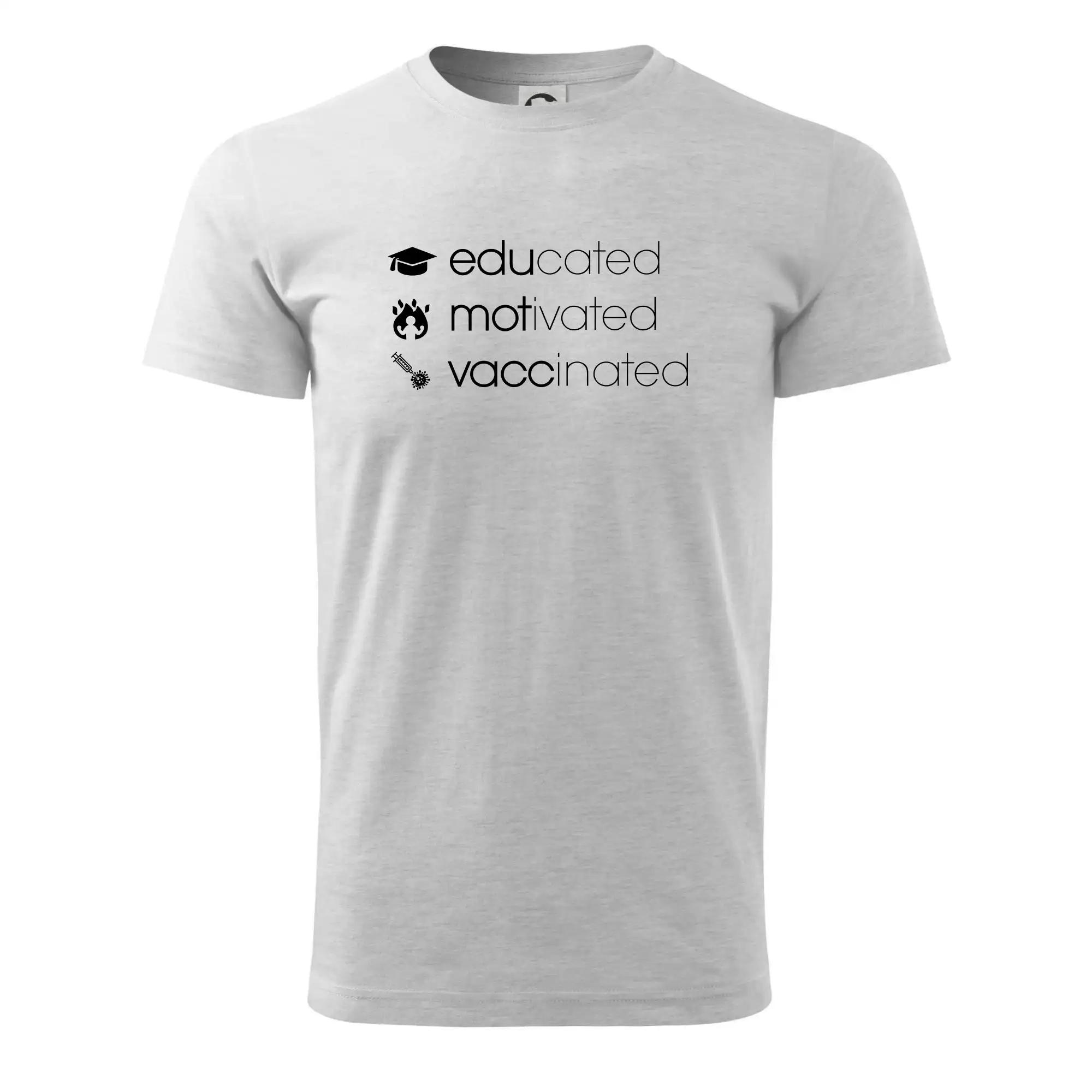 Educated motivated vaccinated