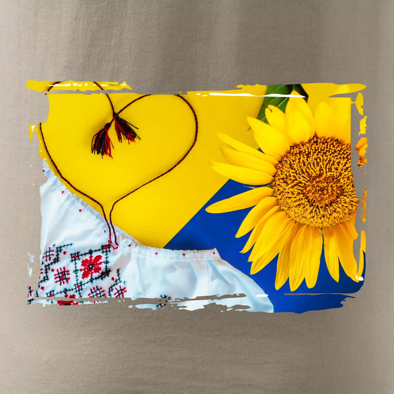 Ukrajina slunečnice a kroj