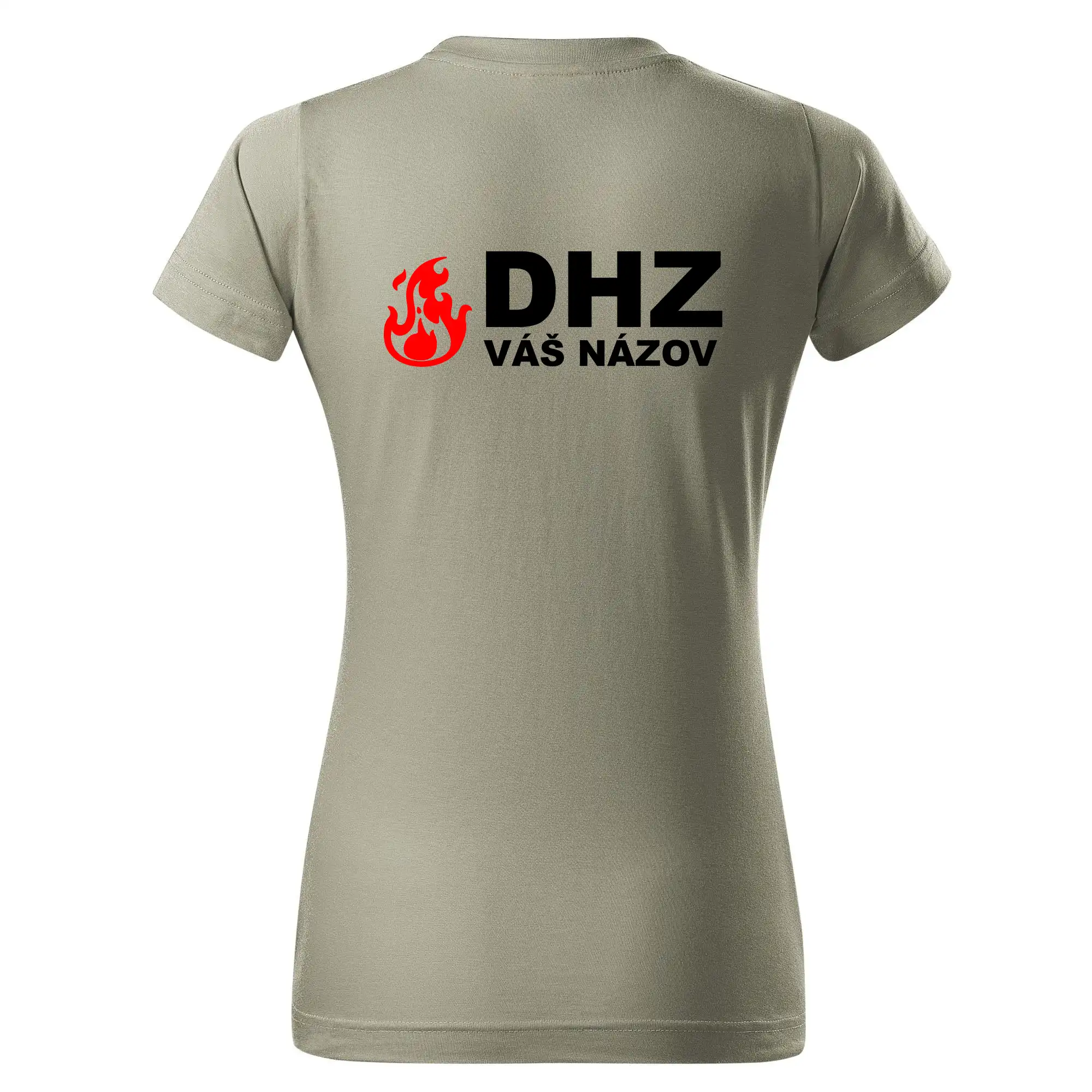 DHZ (oheň, firesport, názov sboru - vlastný nápis)