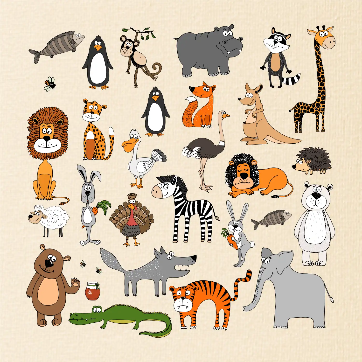 Zvířátka na triku