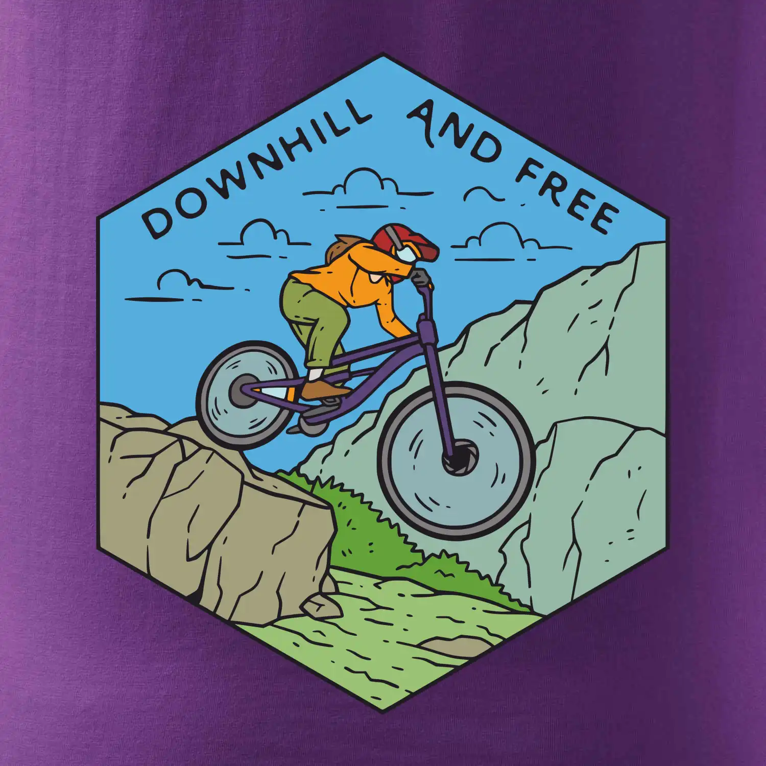 Downhill and free kluk/holka