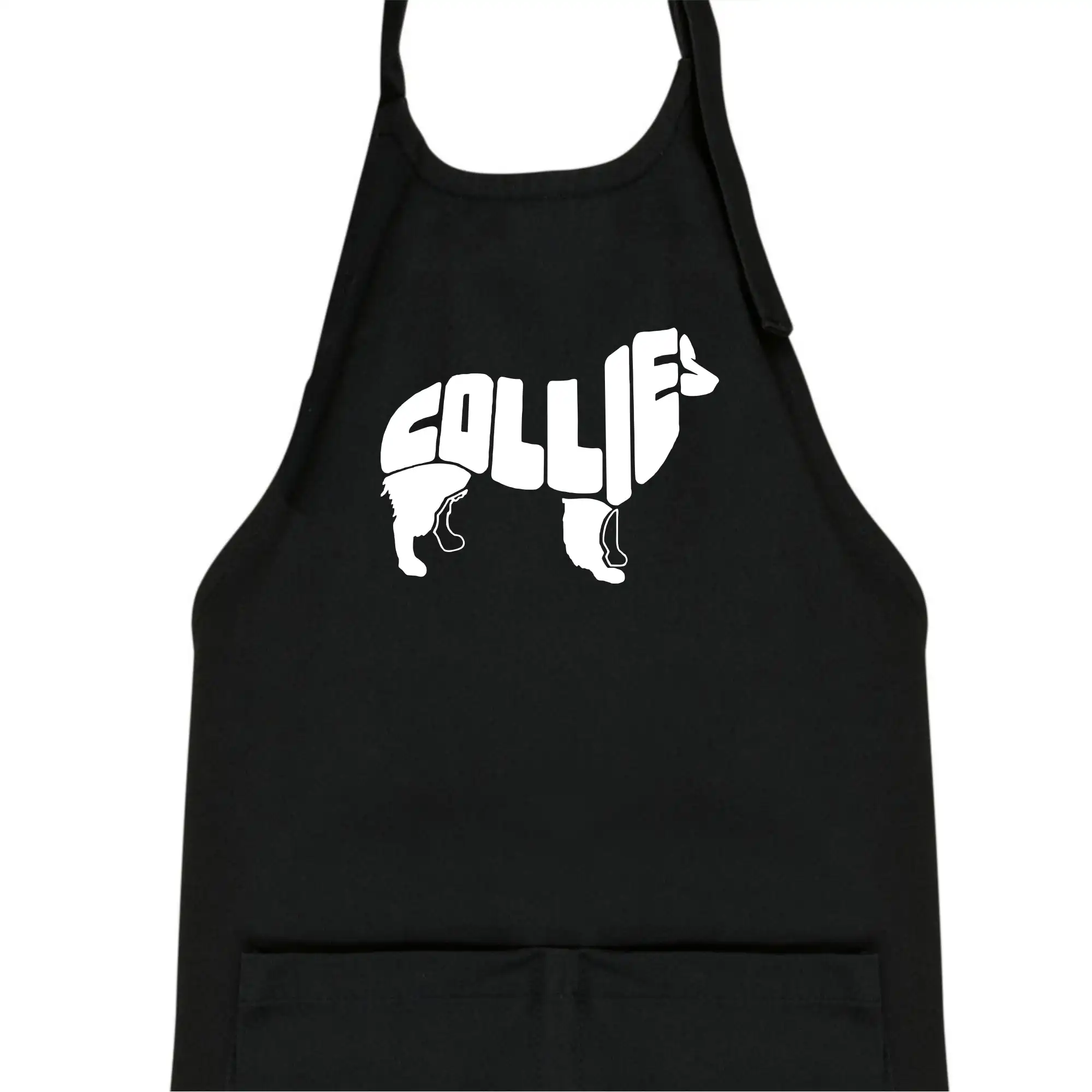 Border kolie písmo v těle