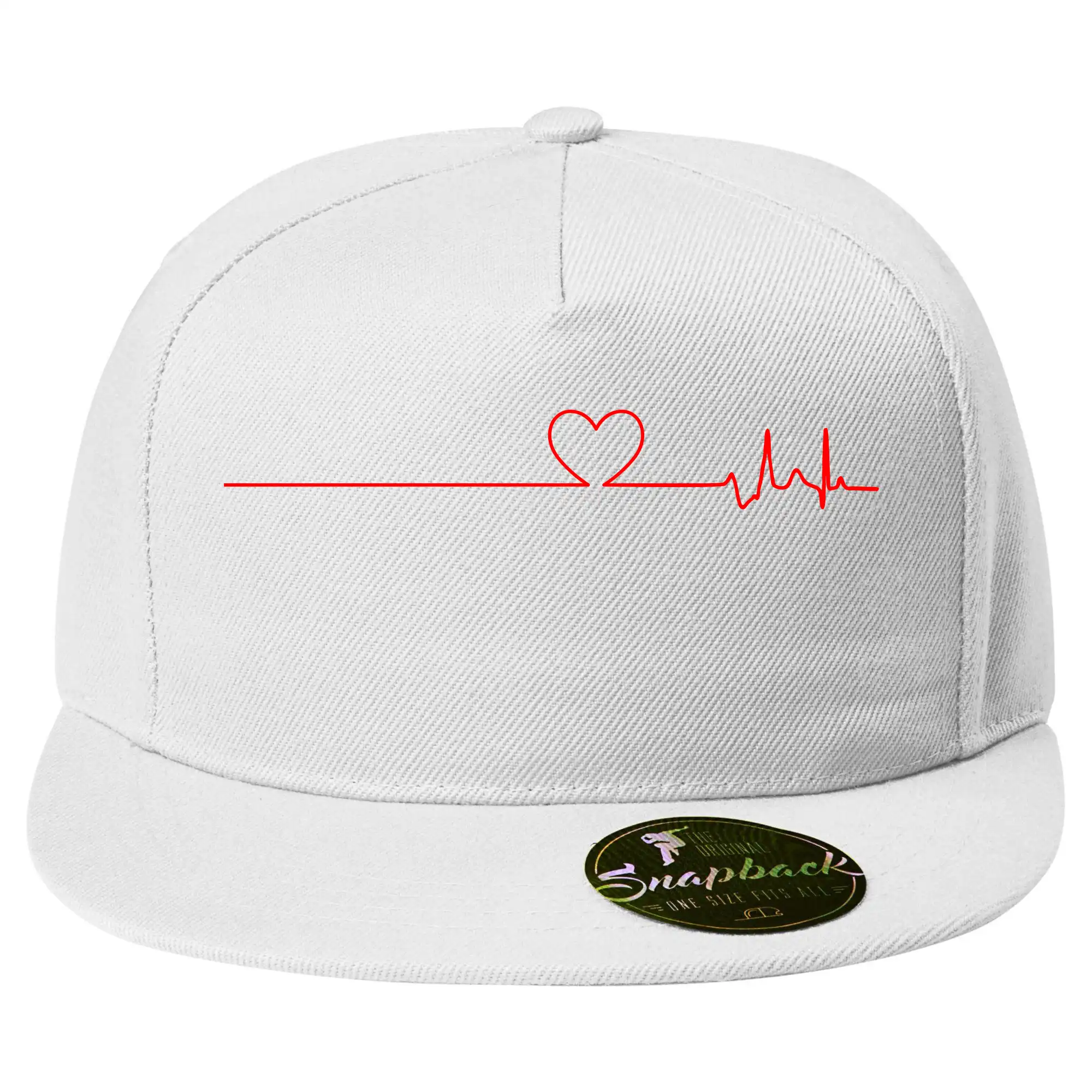 Poker EKG srdce červené