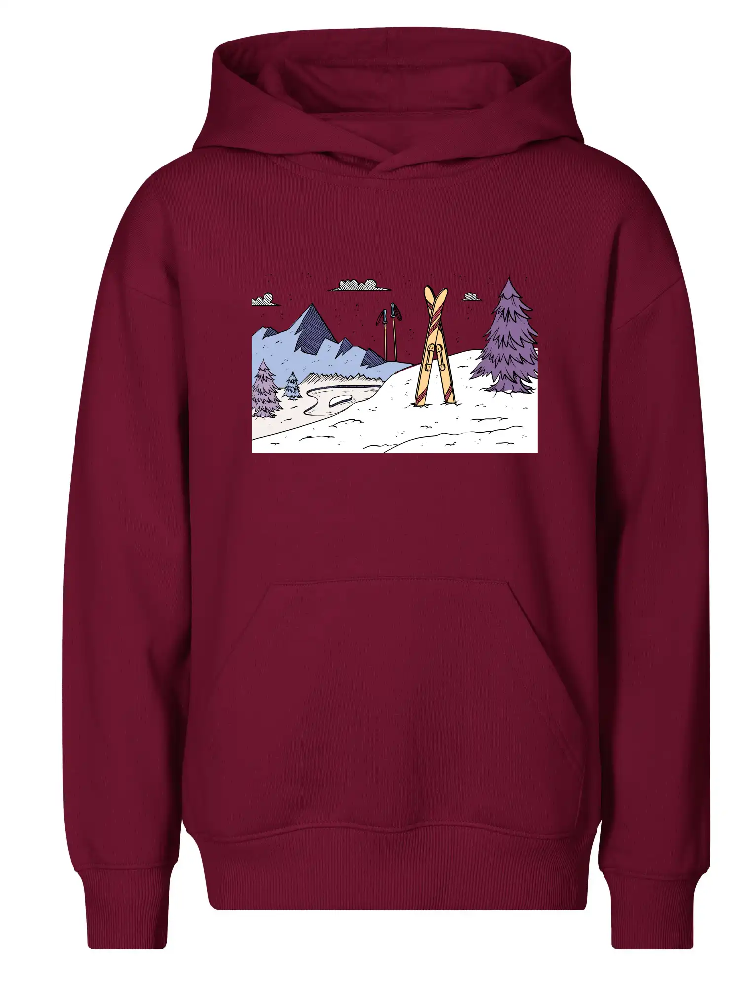 Panorama lyžování