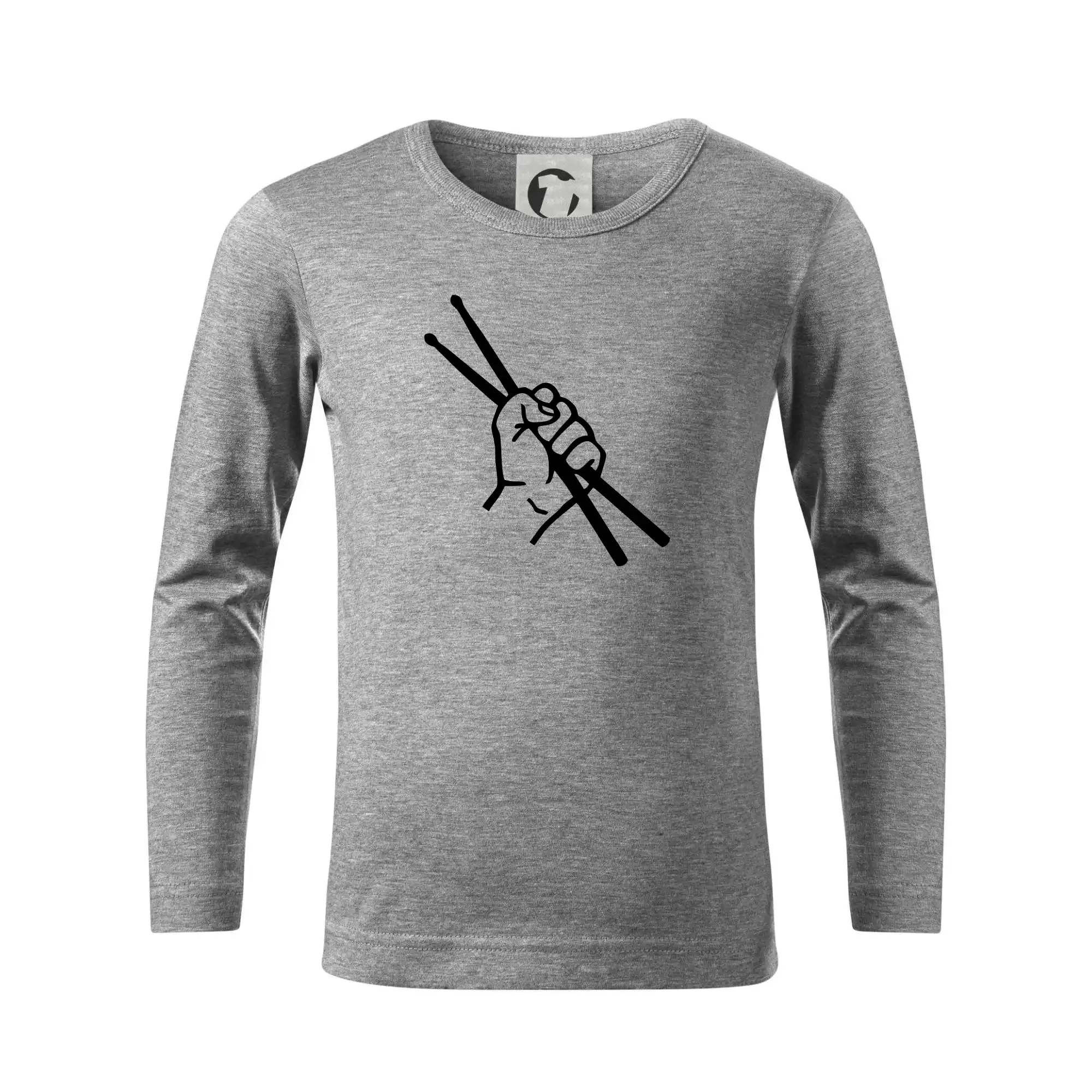 Hudobné tričká - Paličky ruka - Tričko detské Long Sleeve