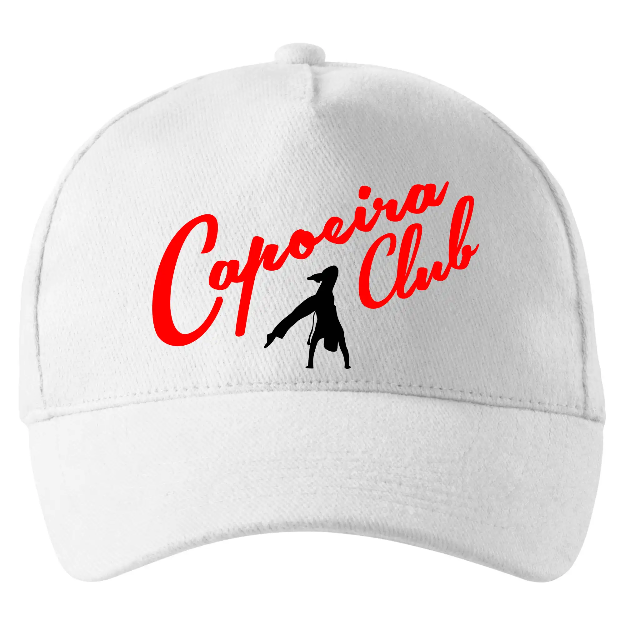 Tričká Capoeira - Capoeira club s tanečníkom - Šiltovka so zahnutým šiltom a mosaznou sponou