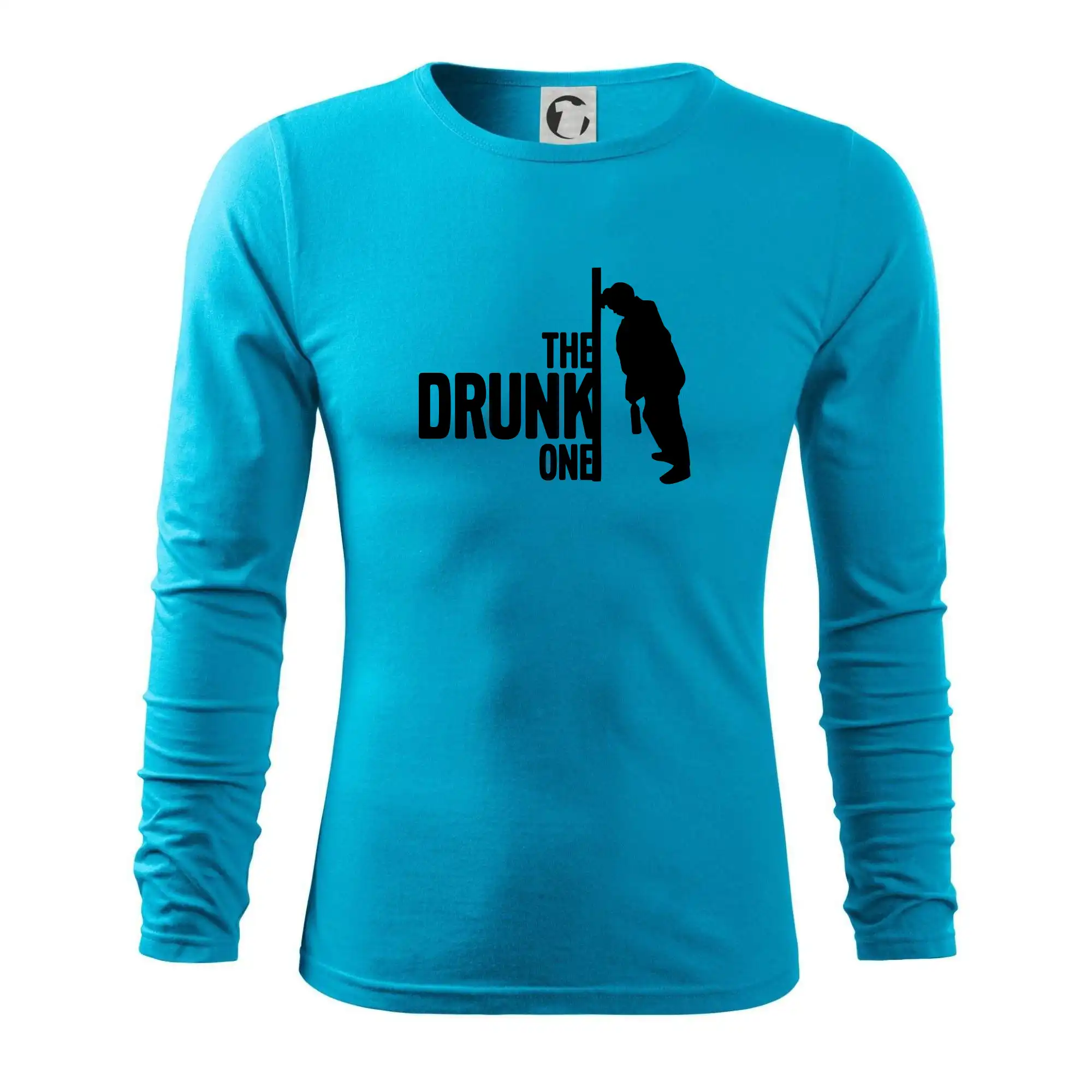 Tričká na rozlúčku so slobodou - Bachelor party - The drunk one - Tričko s dlhým rukávom FIT-T long sleeve